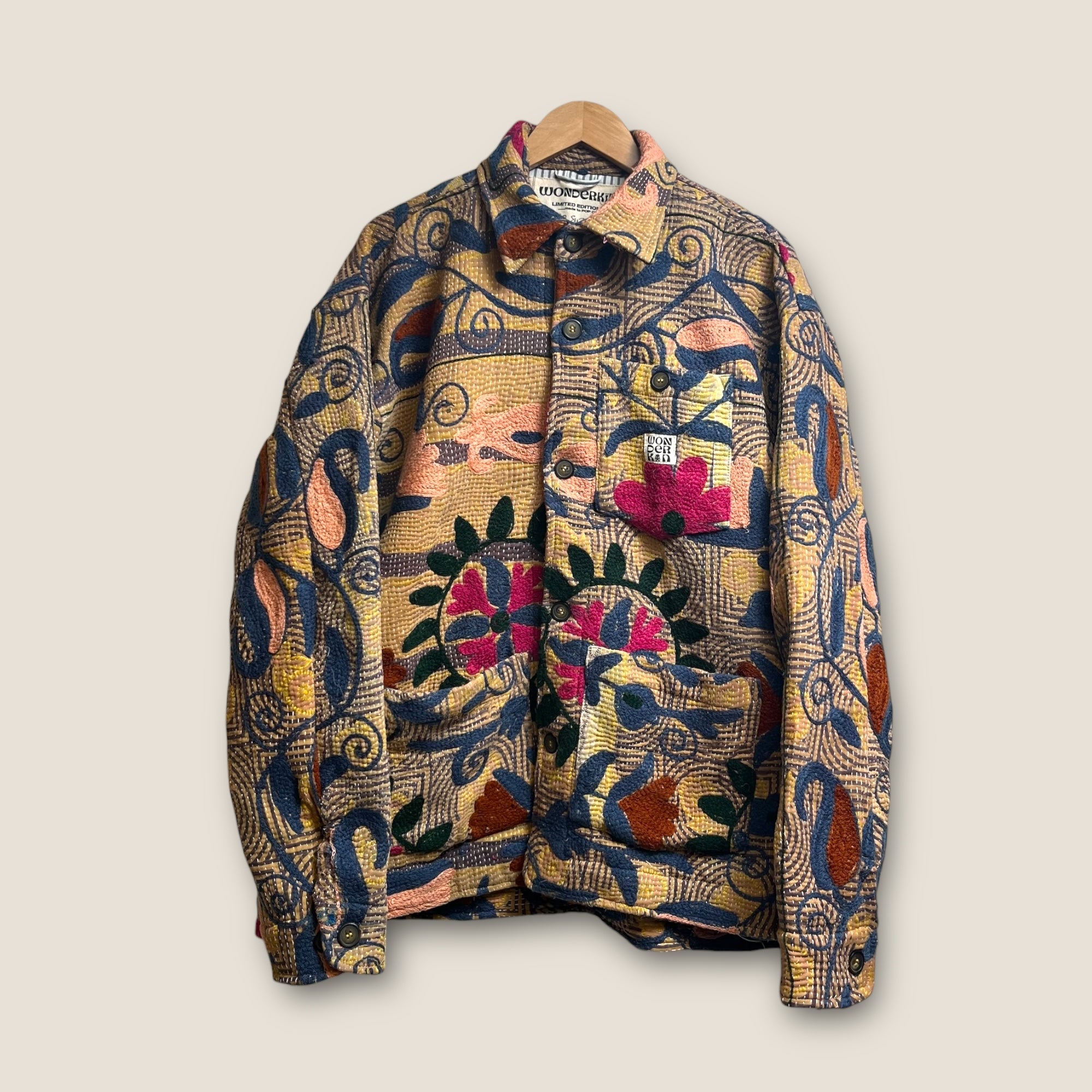 THE LONG KANTHA CHORE JACKET // #184 - ONE of ONE