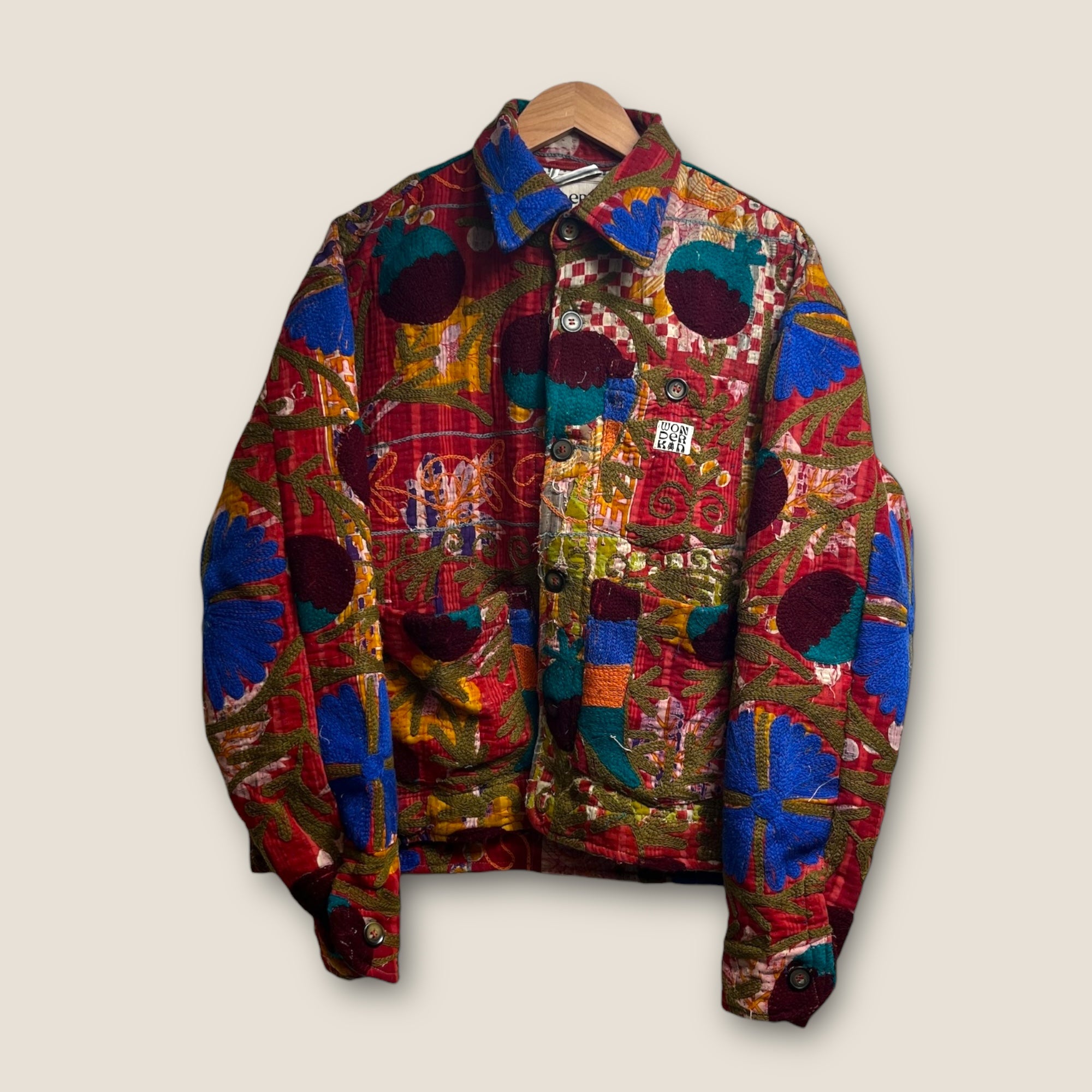 THE SHORT KANTHA CHORE JACKET // #187 - ONE of ONE