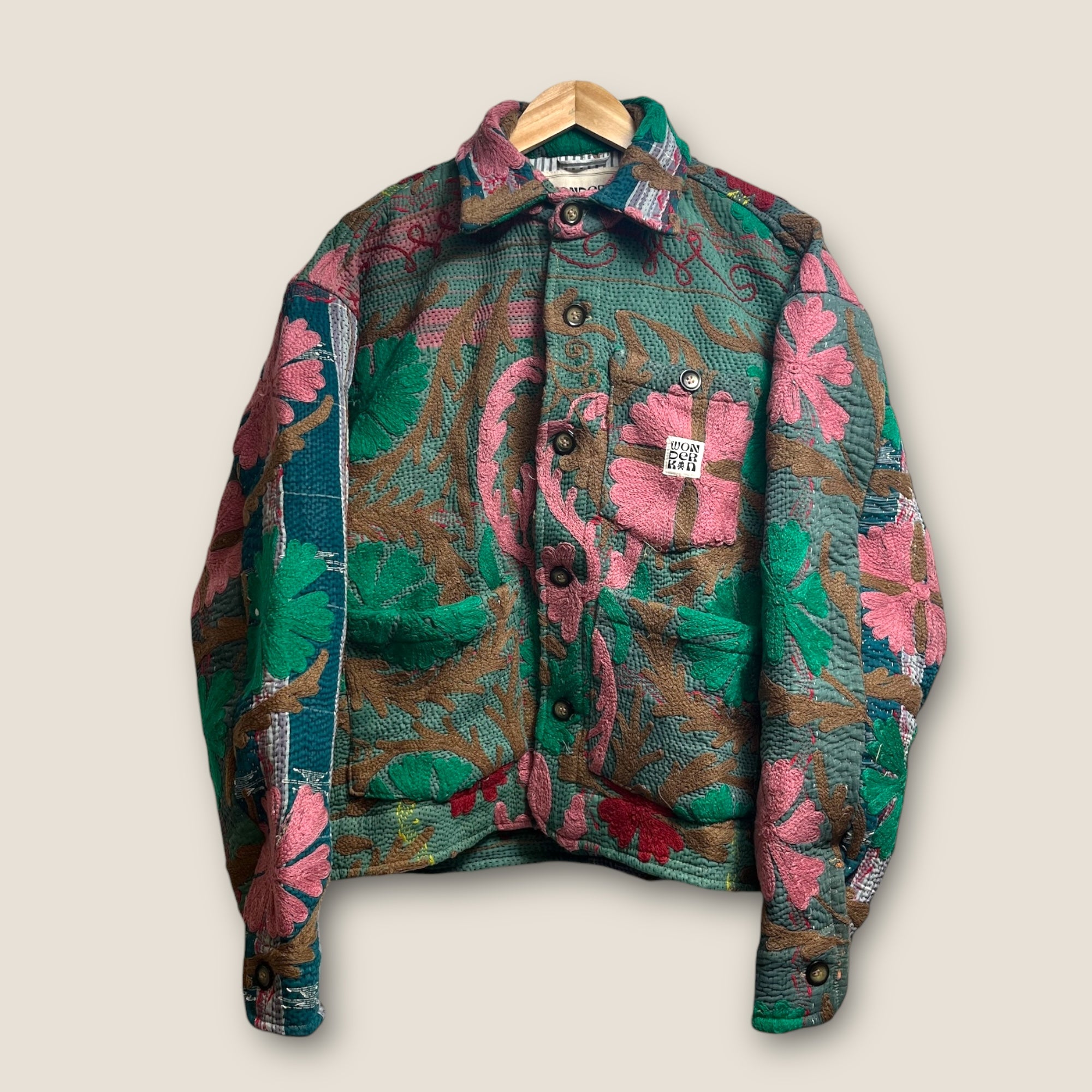 THE SHORT KANTHA CHORE JACKET // #188 - ONE of ONE