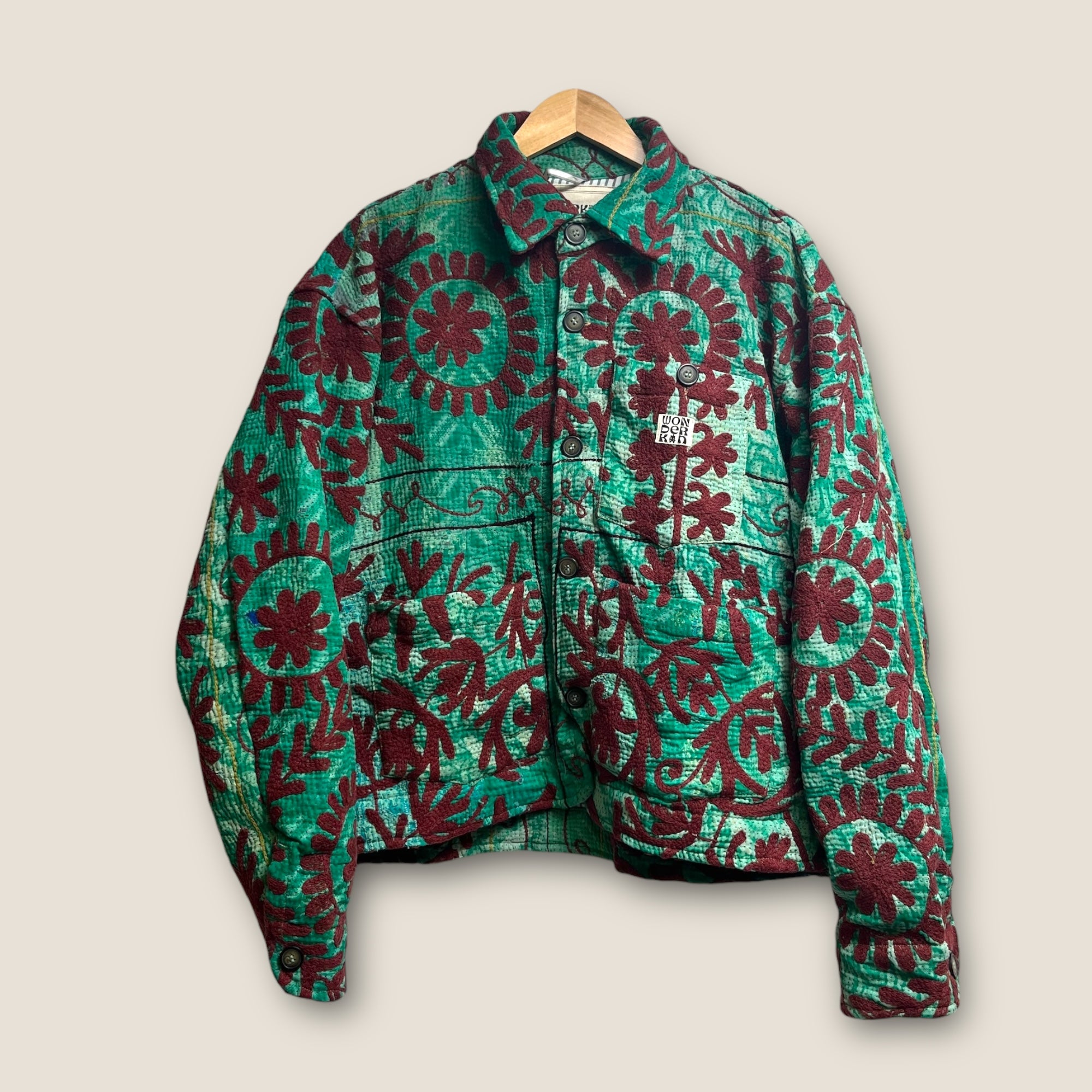 THE SHORT KANTHA CHORE JACKET // #191 - ONE of ONE