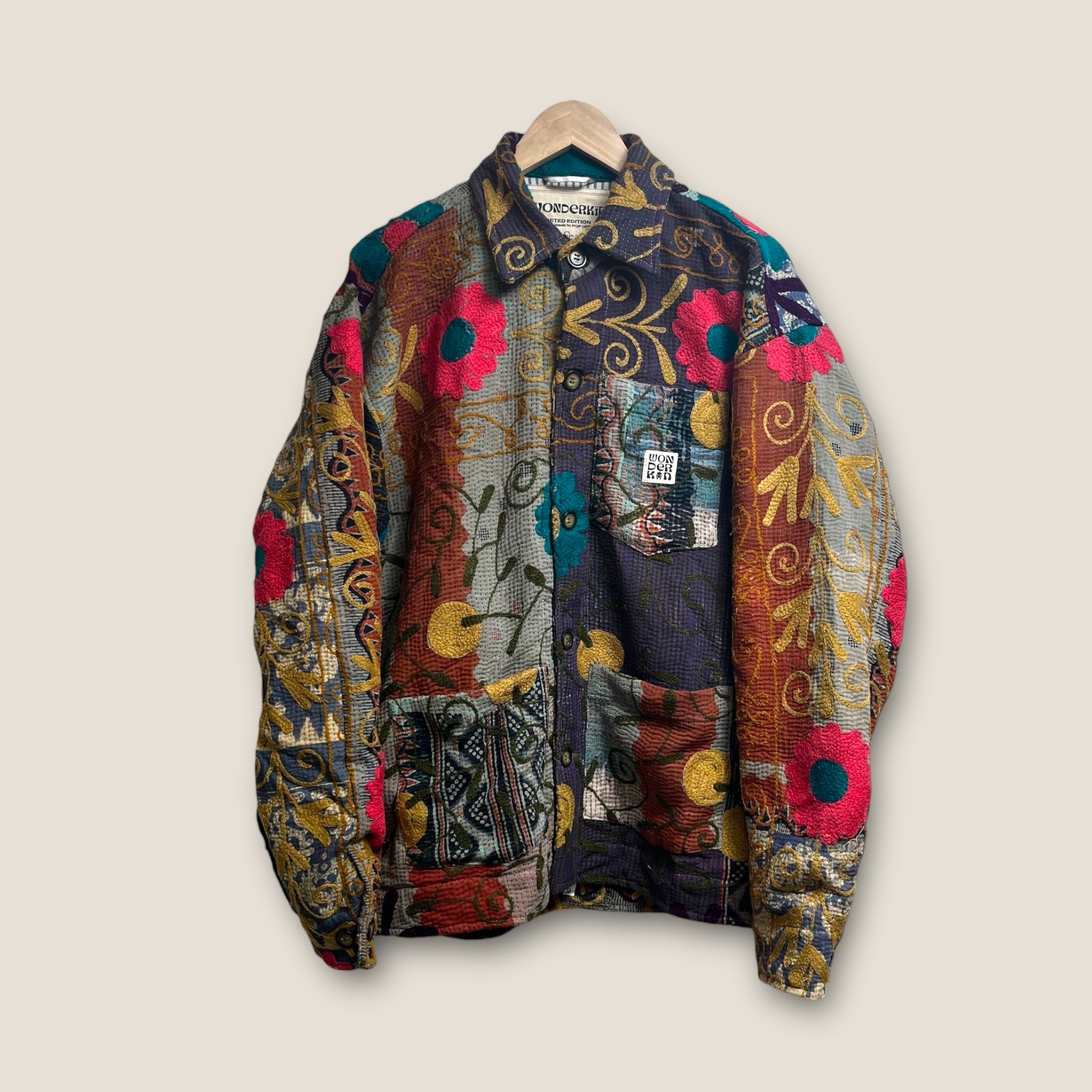 THE LONG KANTHA CHORE JACKET // #194 - ONE of ONE