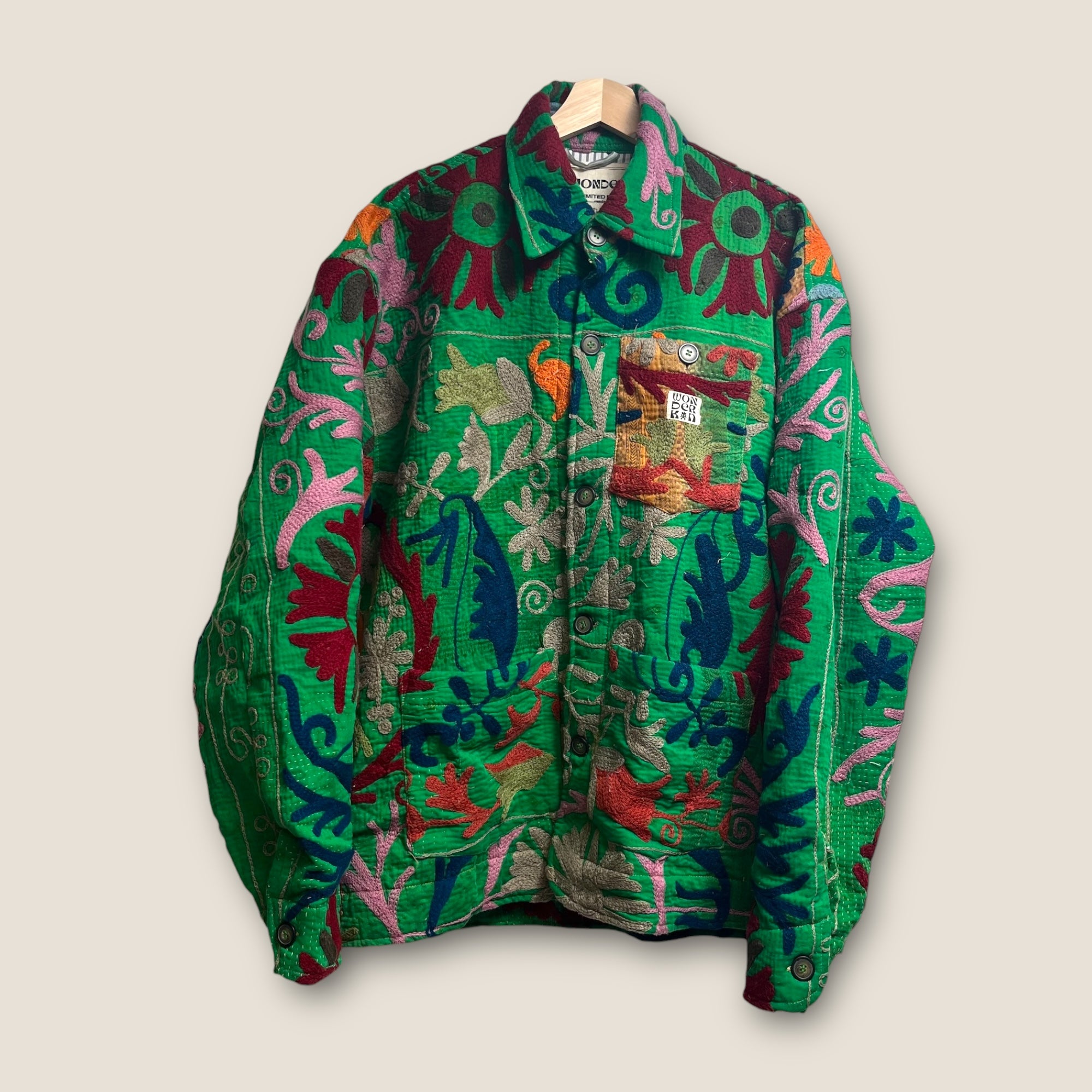 THE LONG KANTHA CHORE JACKET // #196 - ONE of ONE