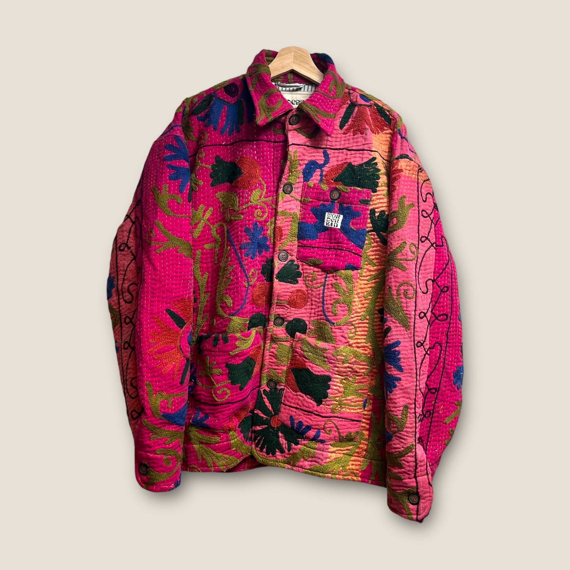 THE LONG KANTHA CHORE JACKET // #201 - ONE of ONE