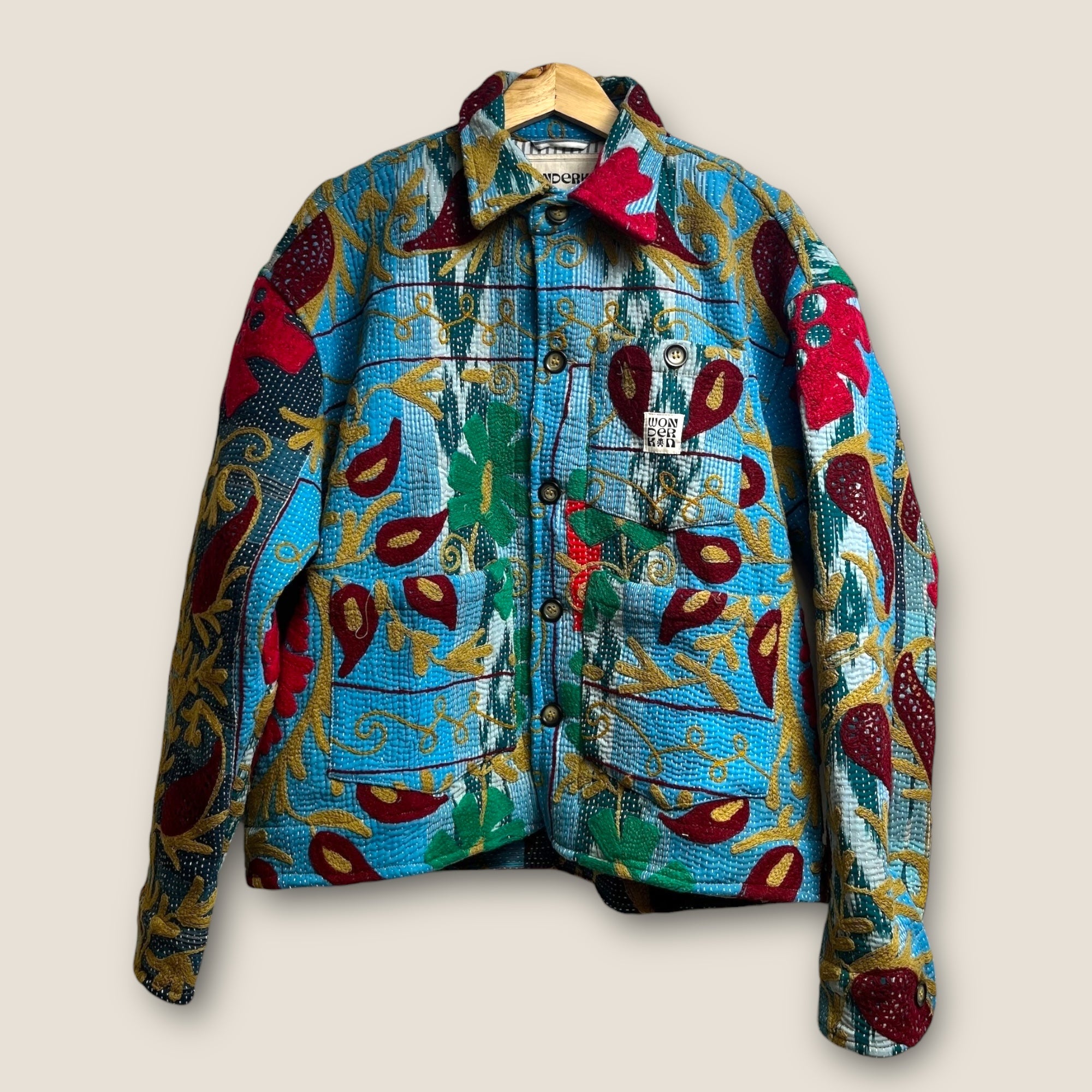THE SHORT KANTHA CHORE JACKET // #206 - ONE of ONE