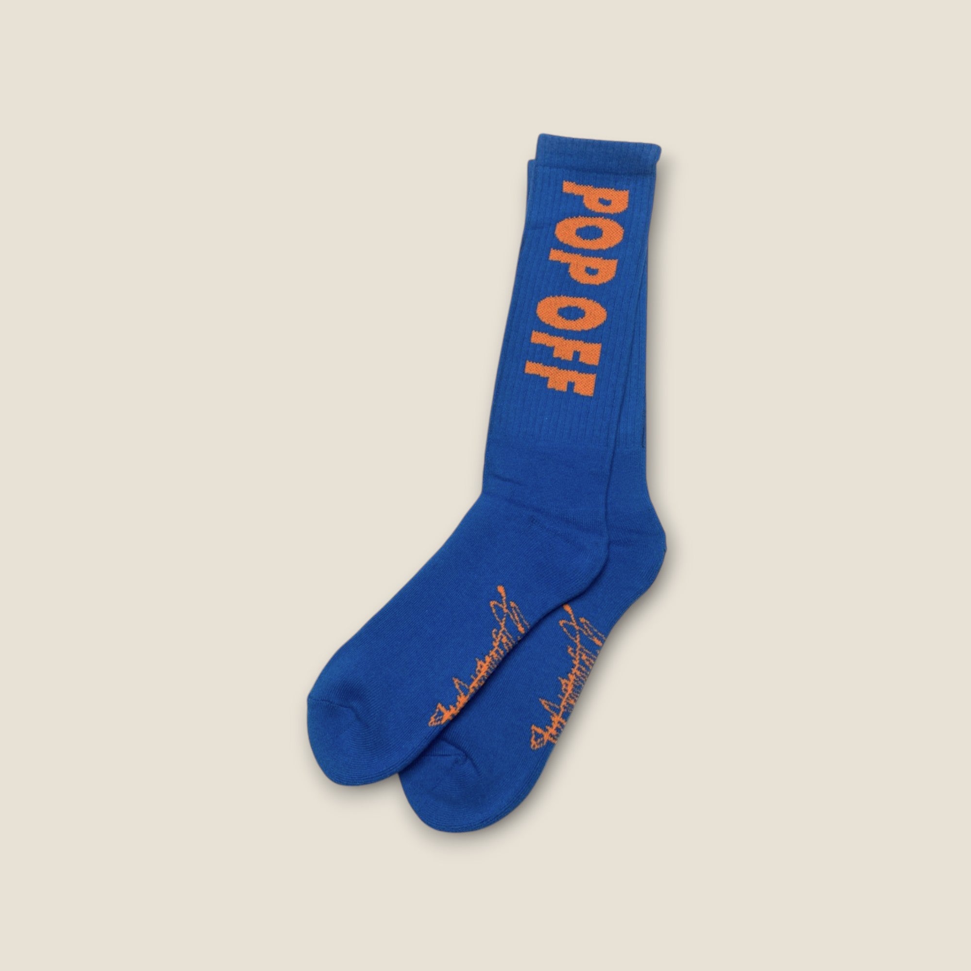 THE POP OFF SOCKS // blue