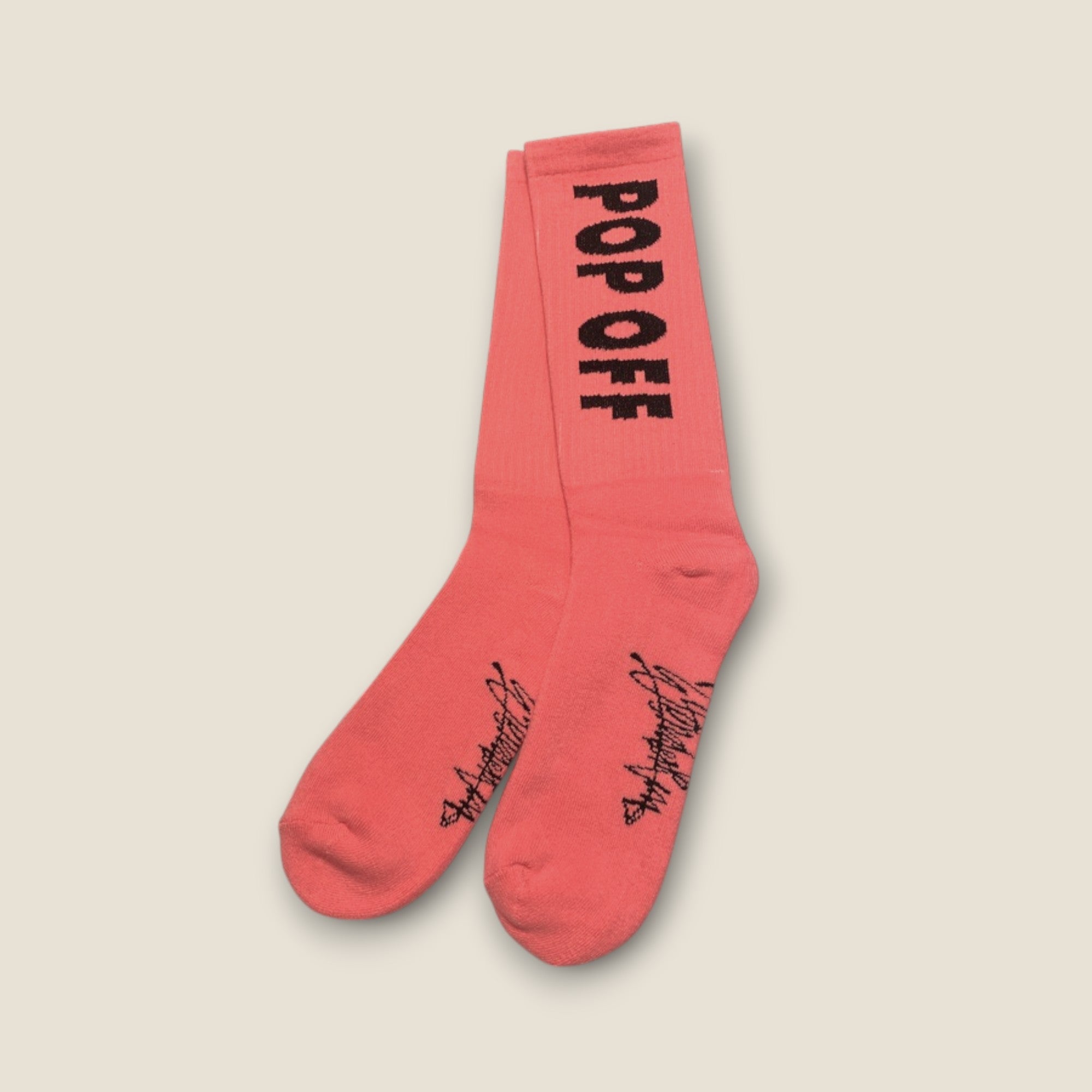 THE POP OFF SOCKS // pink