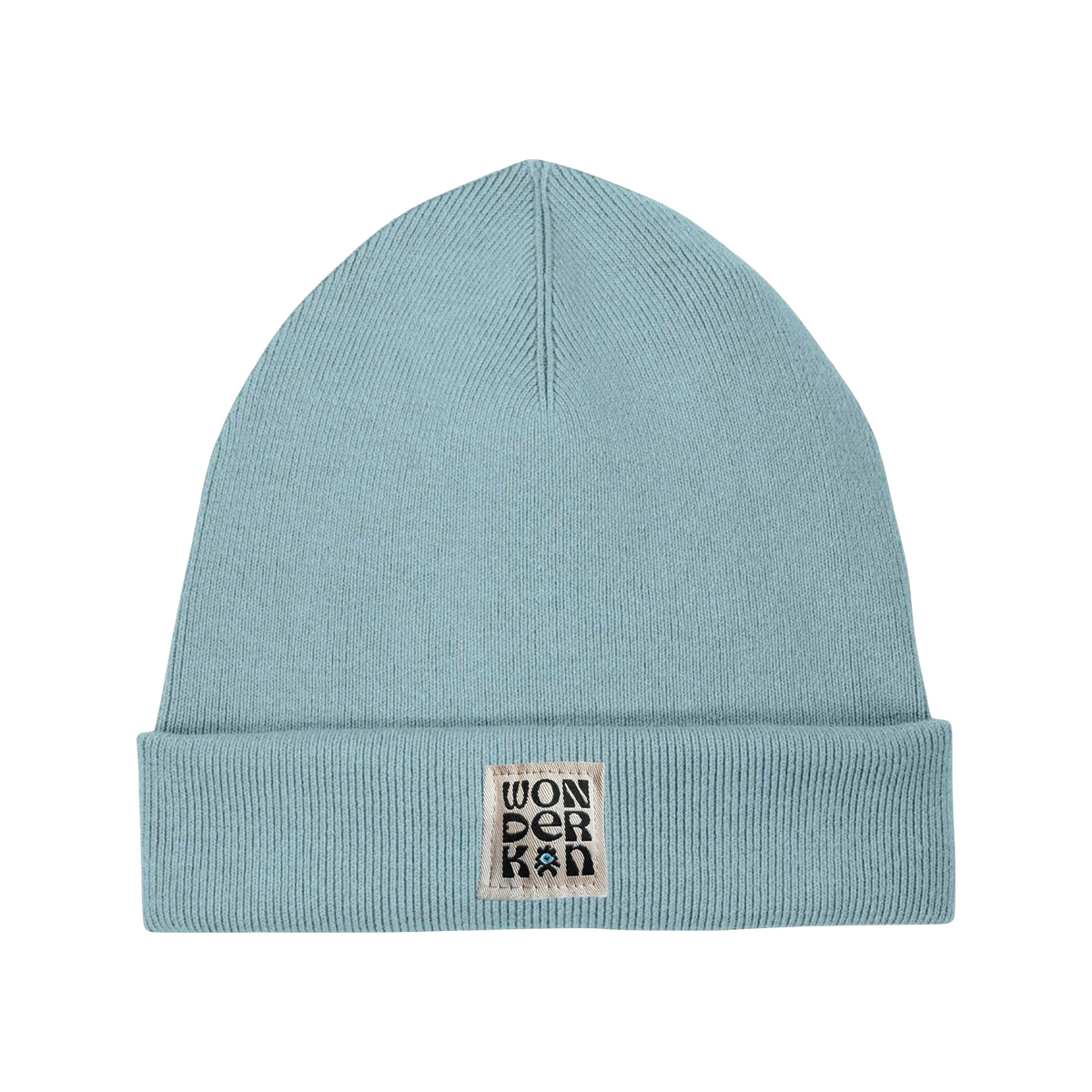 THE POP OFF BEANIE // pebble blue