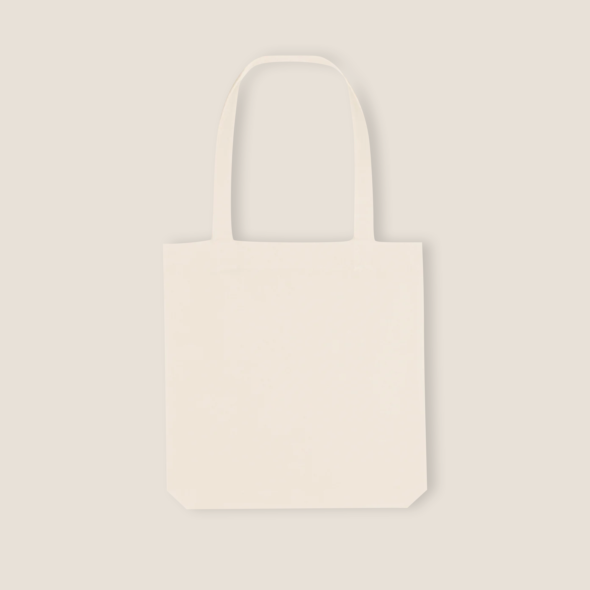 THE POWER POP TOTE BAG // off white black