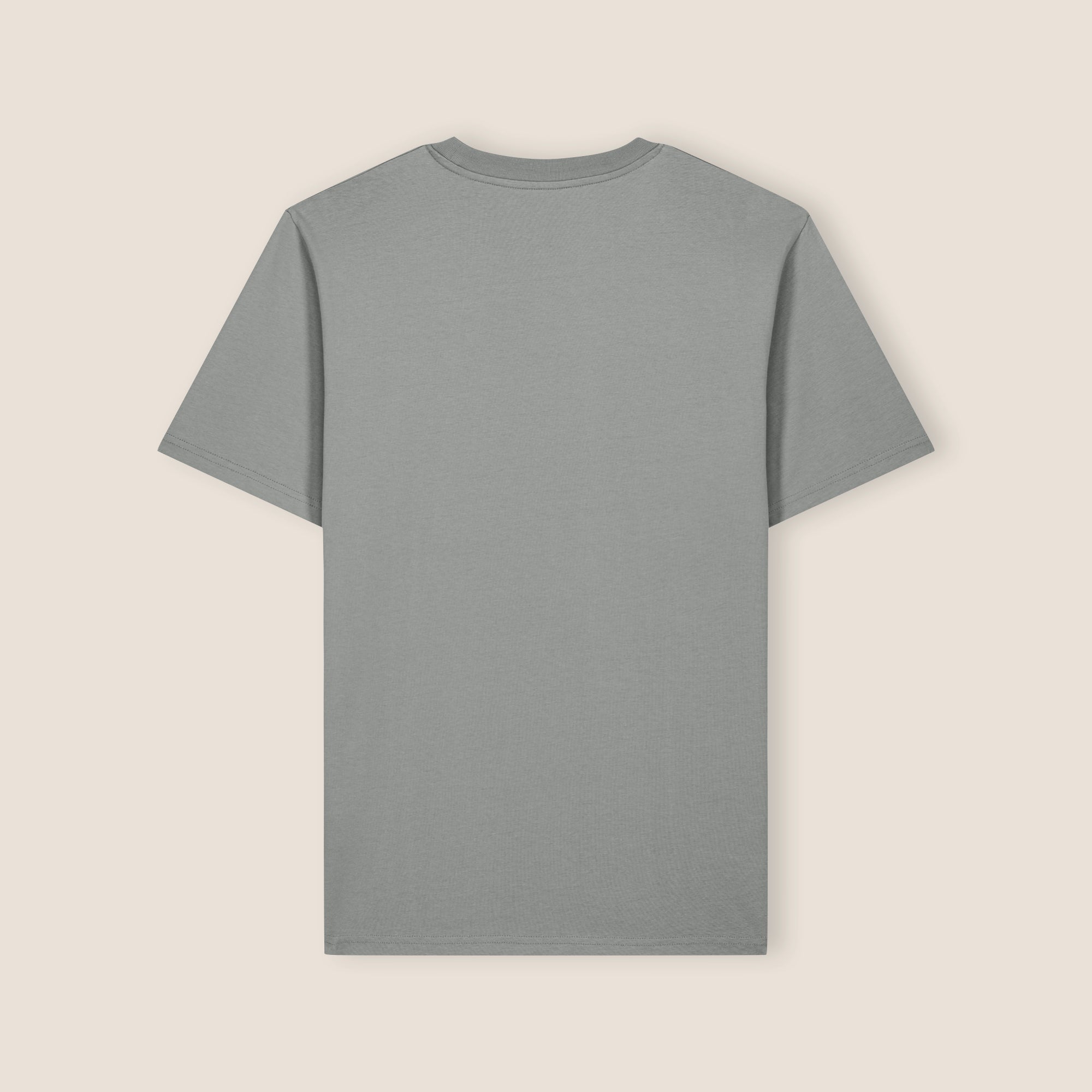 THE POP SIGNATURE TEE 180 // misty grey & pink