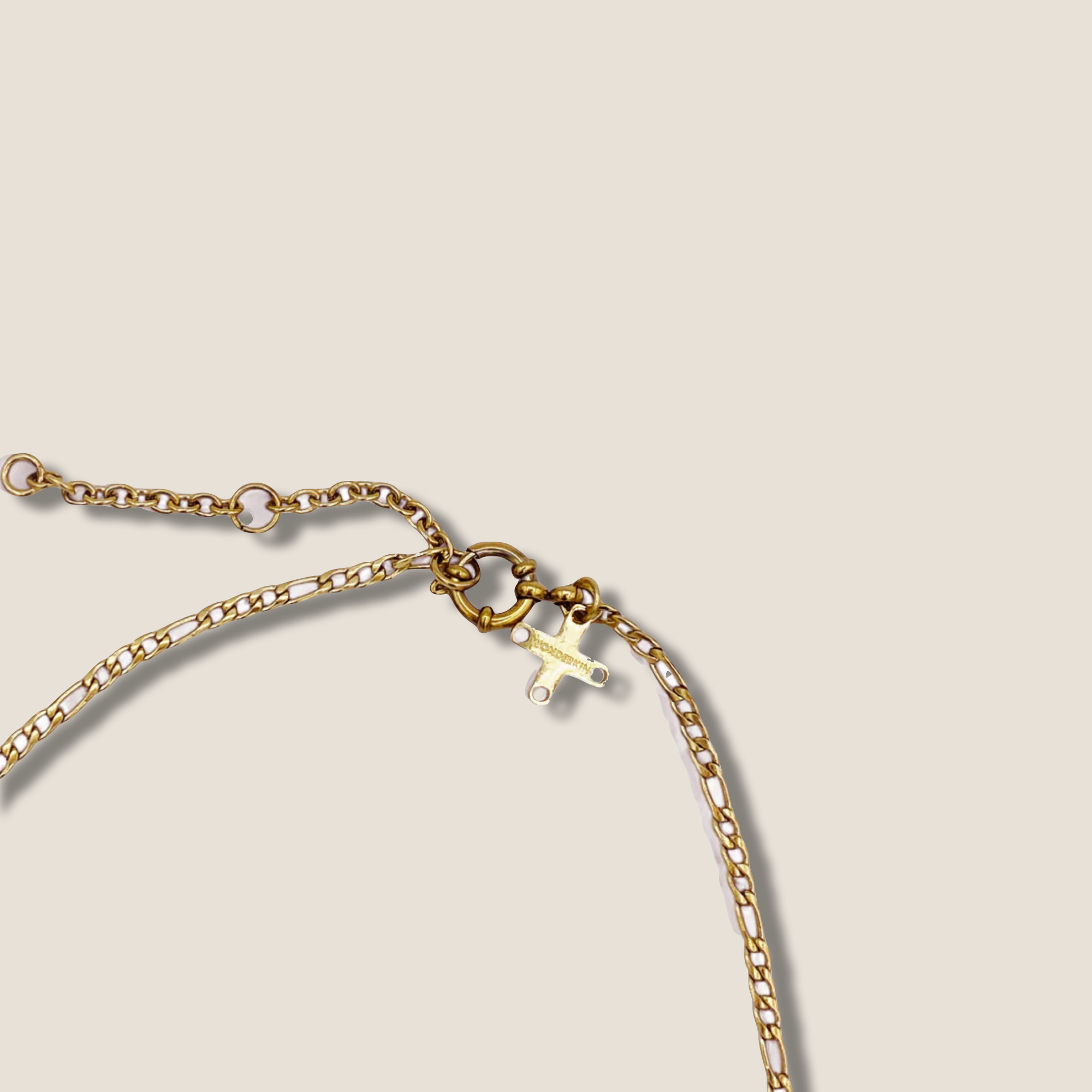 THE POPCORN NECKLACE / gold