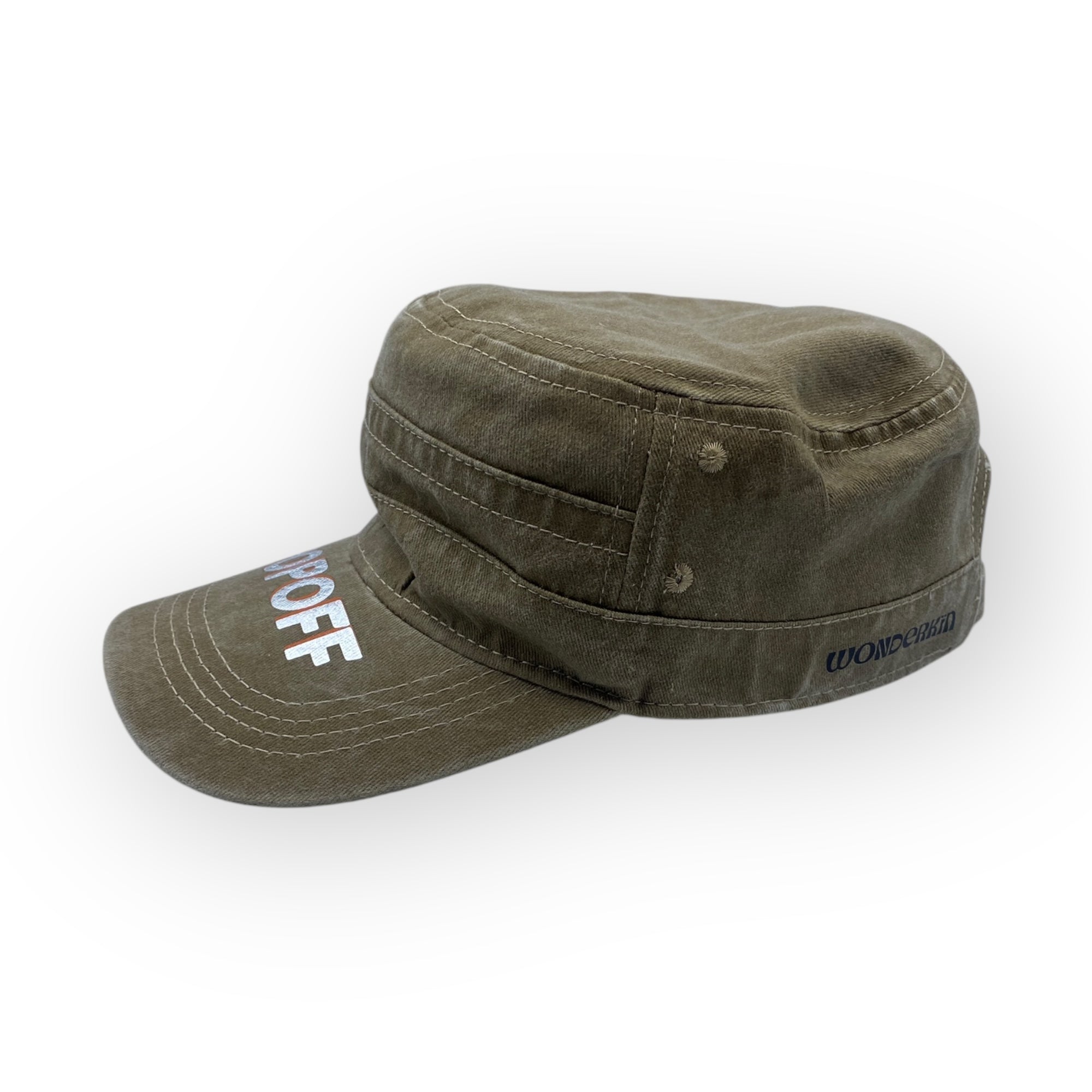 THE POP-OFF CADET CAP // Sand + Holo