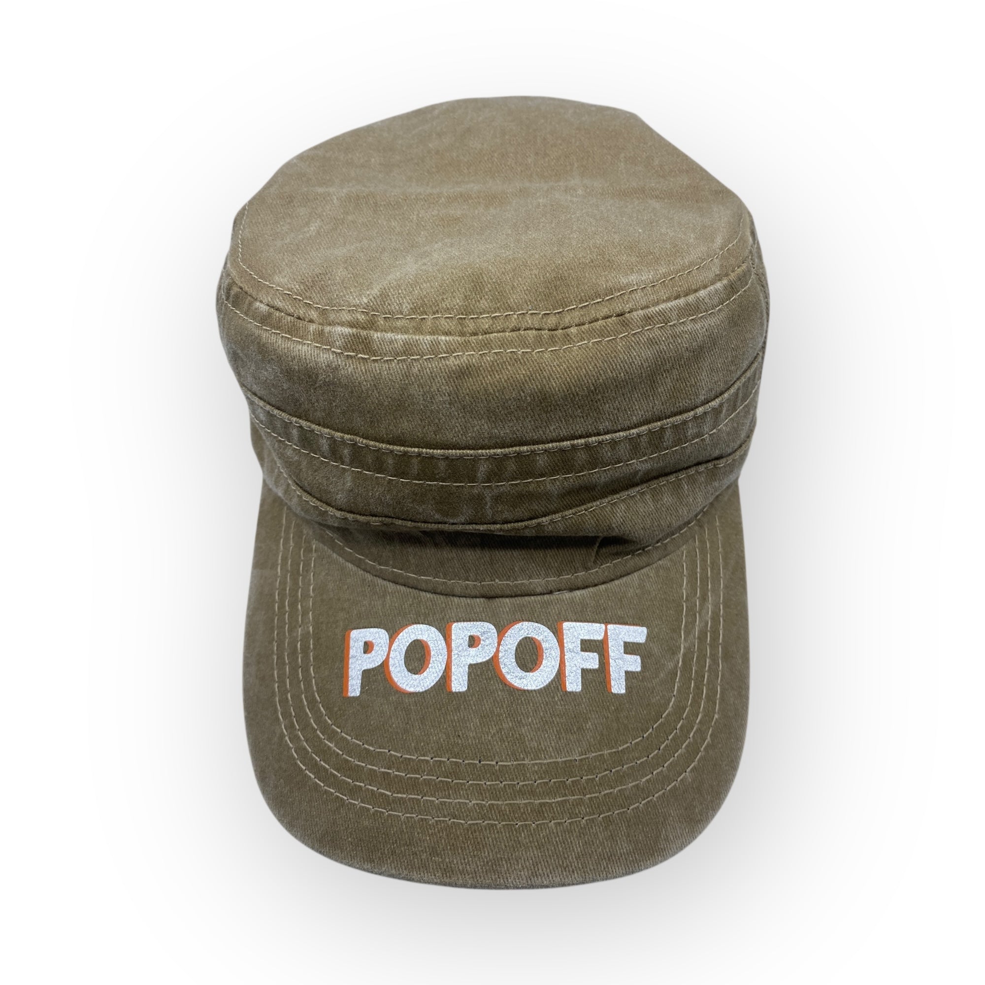 THE POP-OFF CADET CAP // Sand + Holo