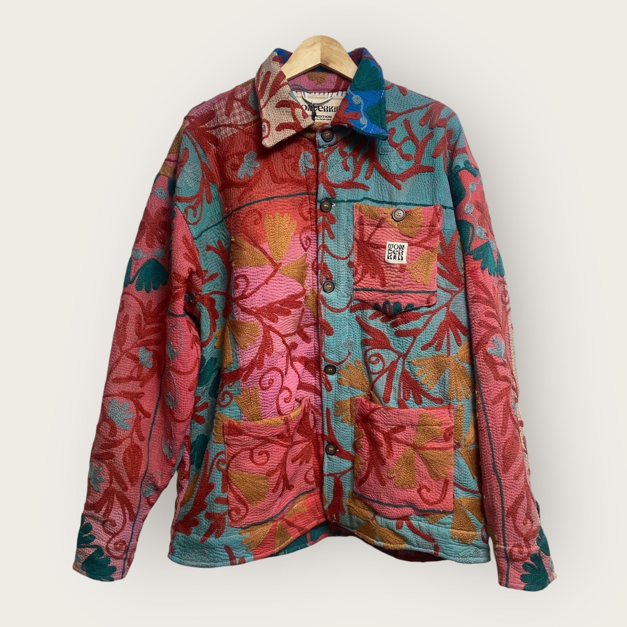 THE LONG KANTHA CHORE JACKET // #041 - ONE of ONE