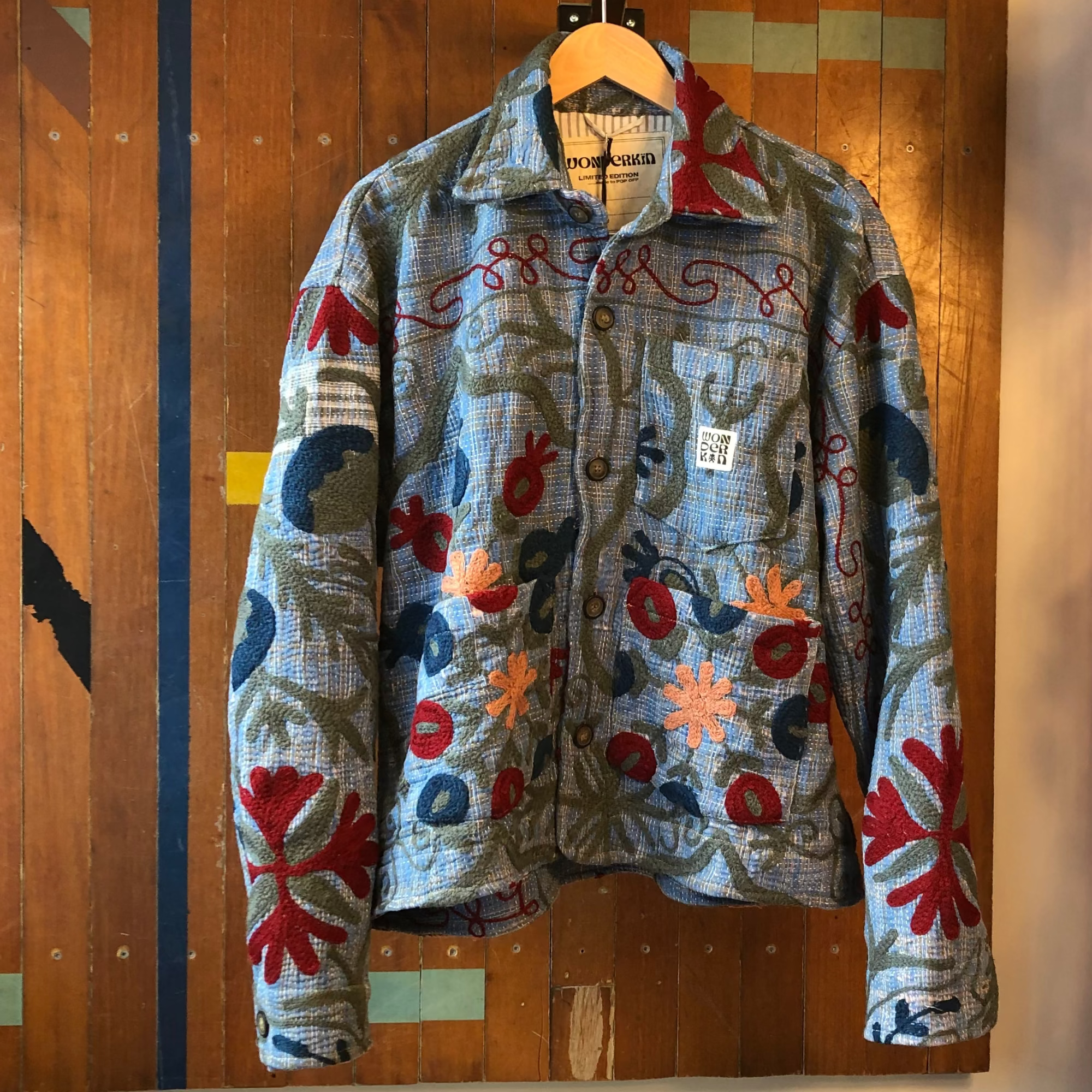 THE SHORT KANTHA CHORE JACKET // #211 - ONE of ONE