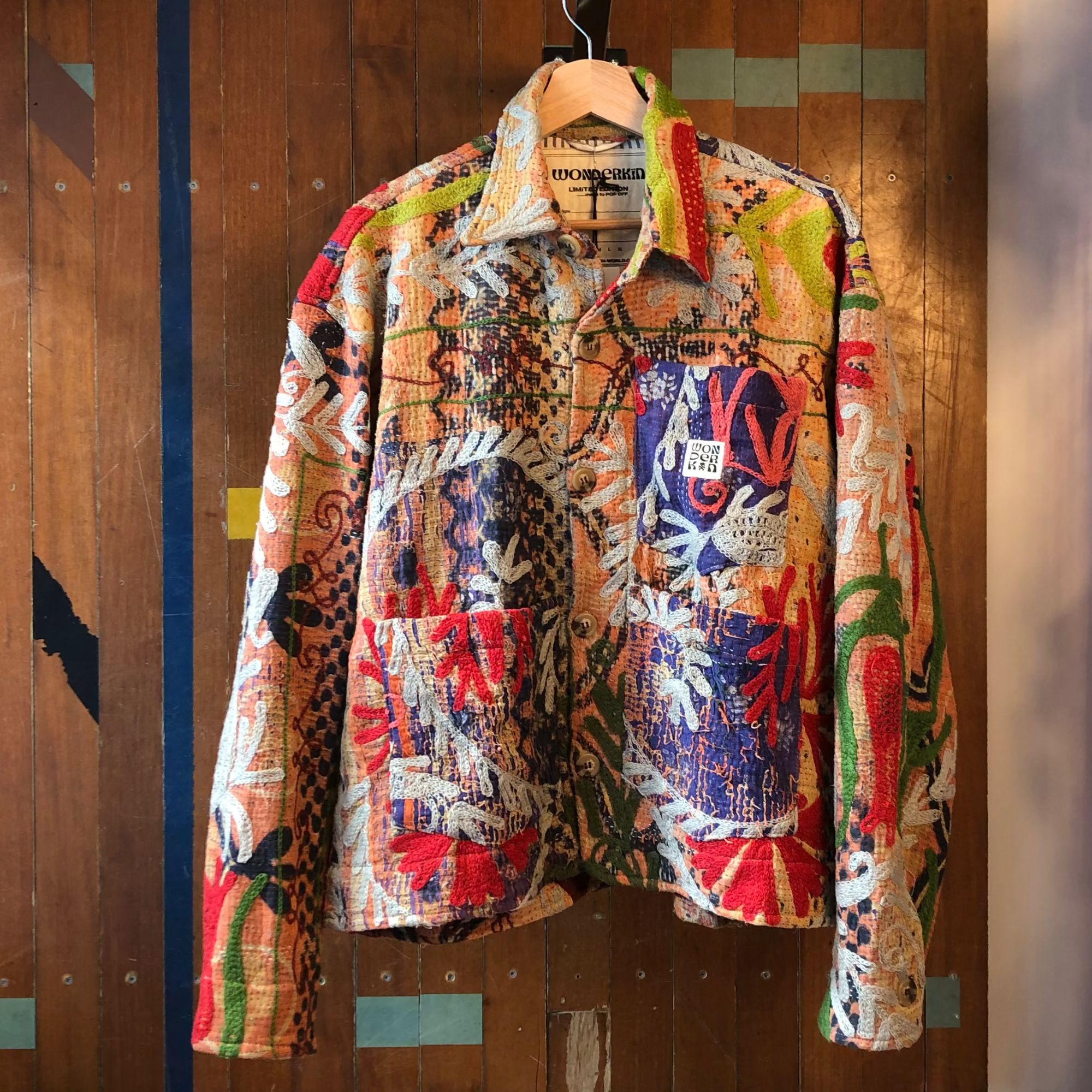 THE SHORT KANTHA CHORE JACKET // #210 - ONE of ONE