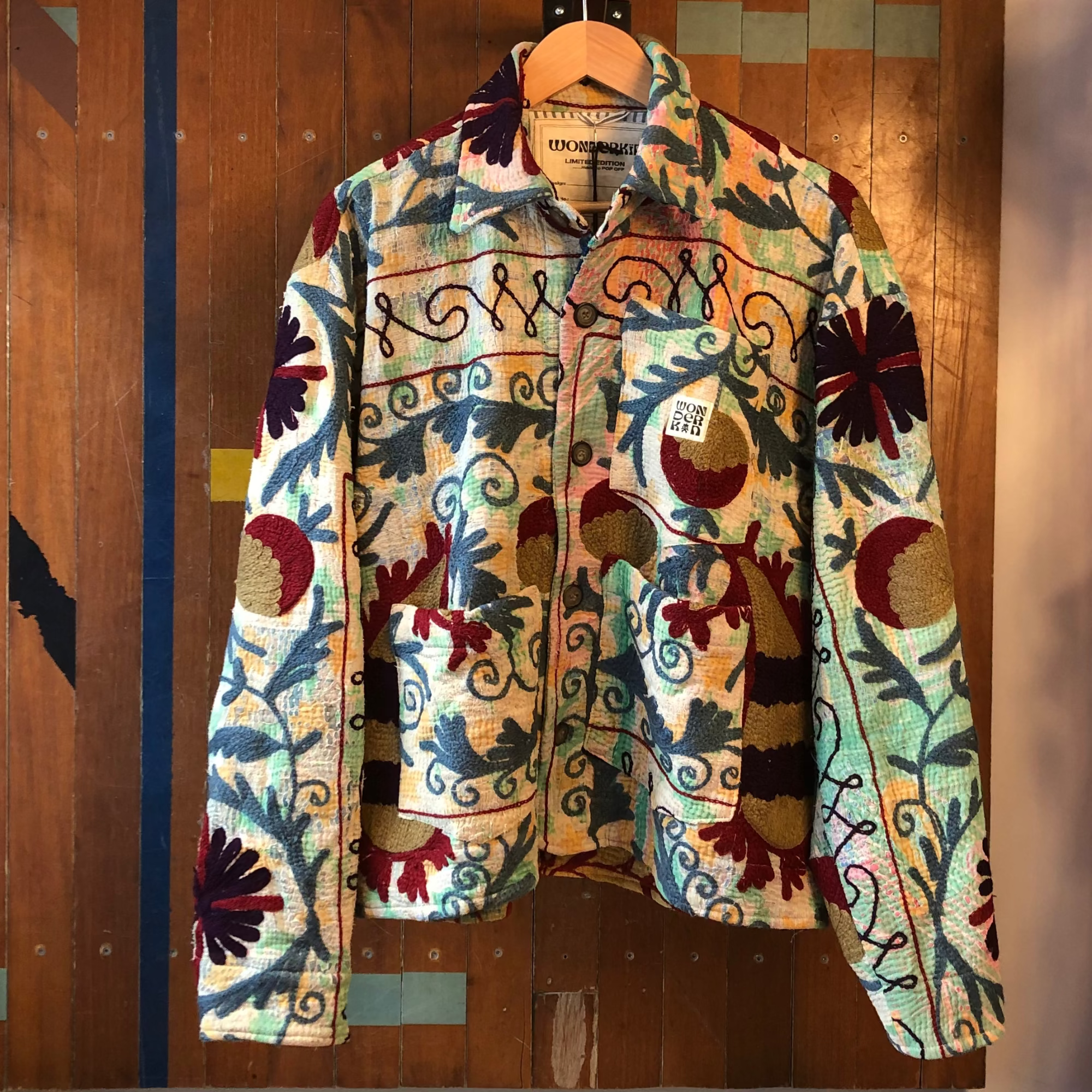 THE SHORT KANTHA CHORE JACKET // #216 - ONE of ONE