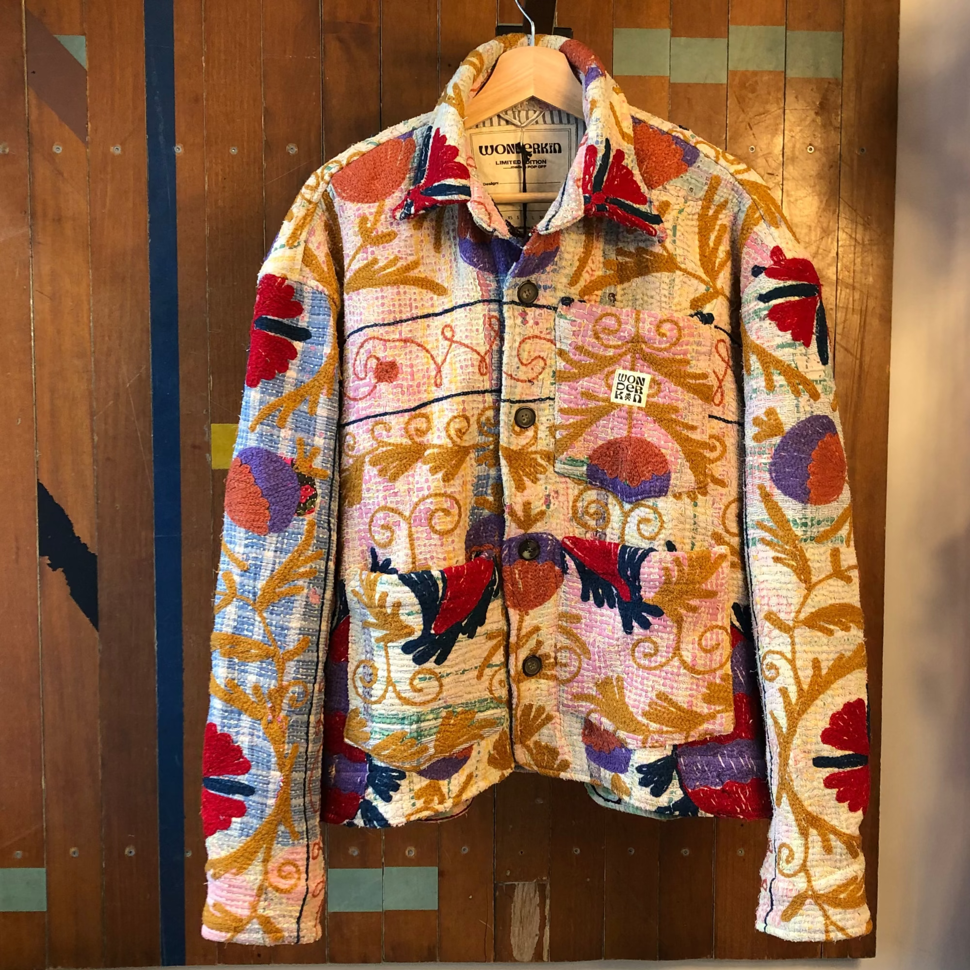 THE SHORT KANTHA CHORE JACKET // #220 - ONE of ONE