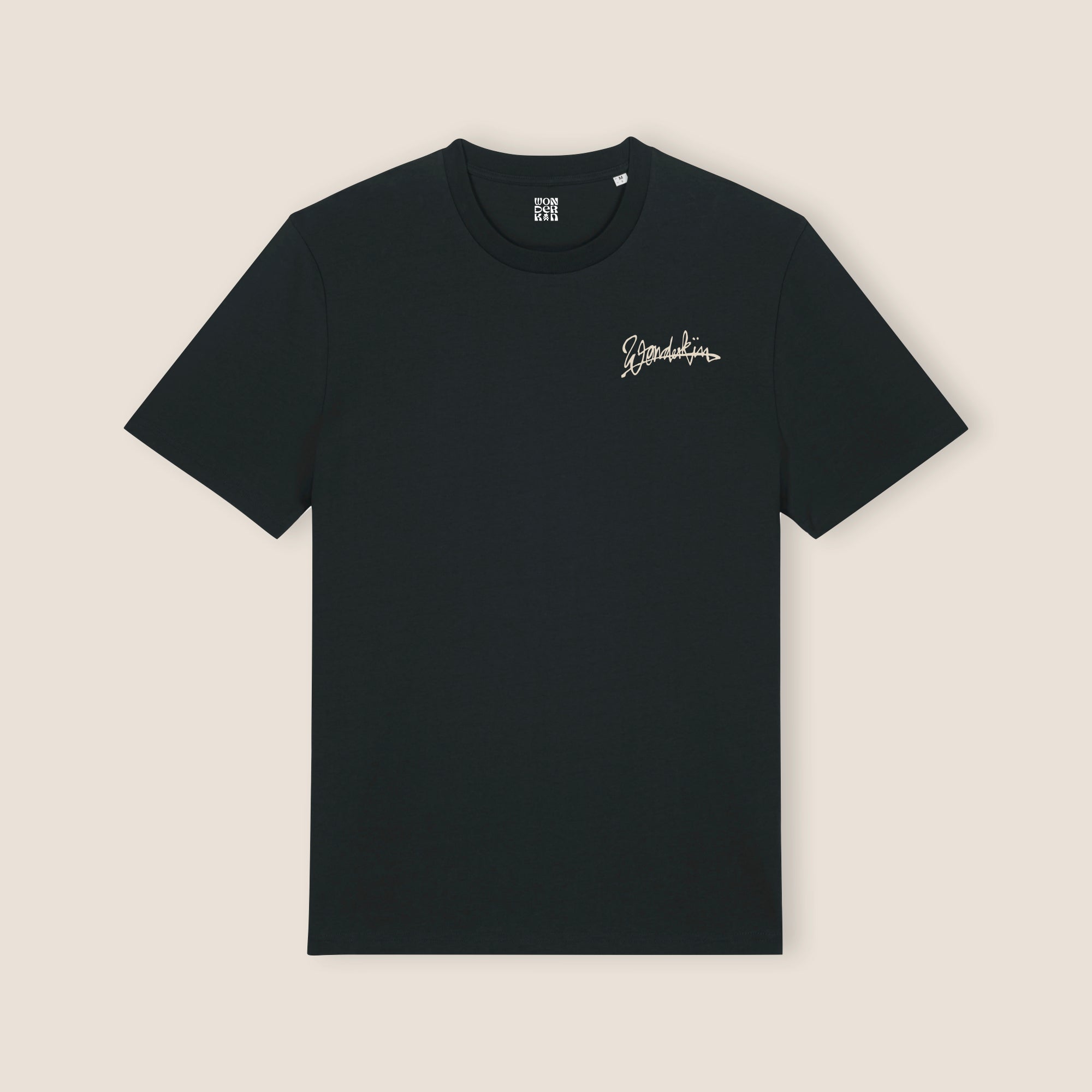 THE LOVER STATEMENT TEE 180 // BLACK, OFF WHITE & PINK