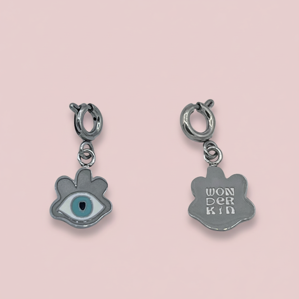 THE POPSEE CHARM // Stainless Steel & Enamel