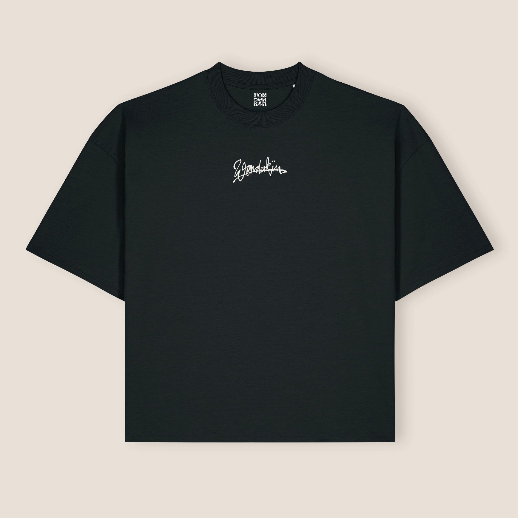 THE POPSEE EYE TEE 200 // black & off white
