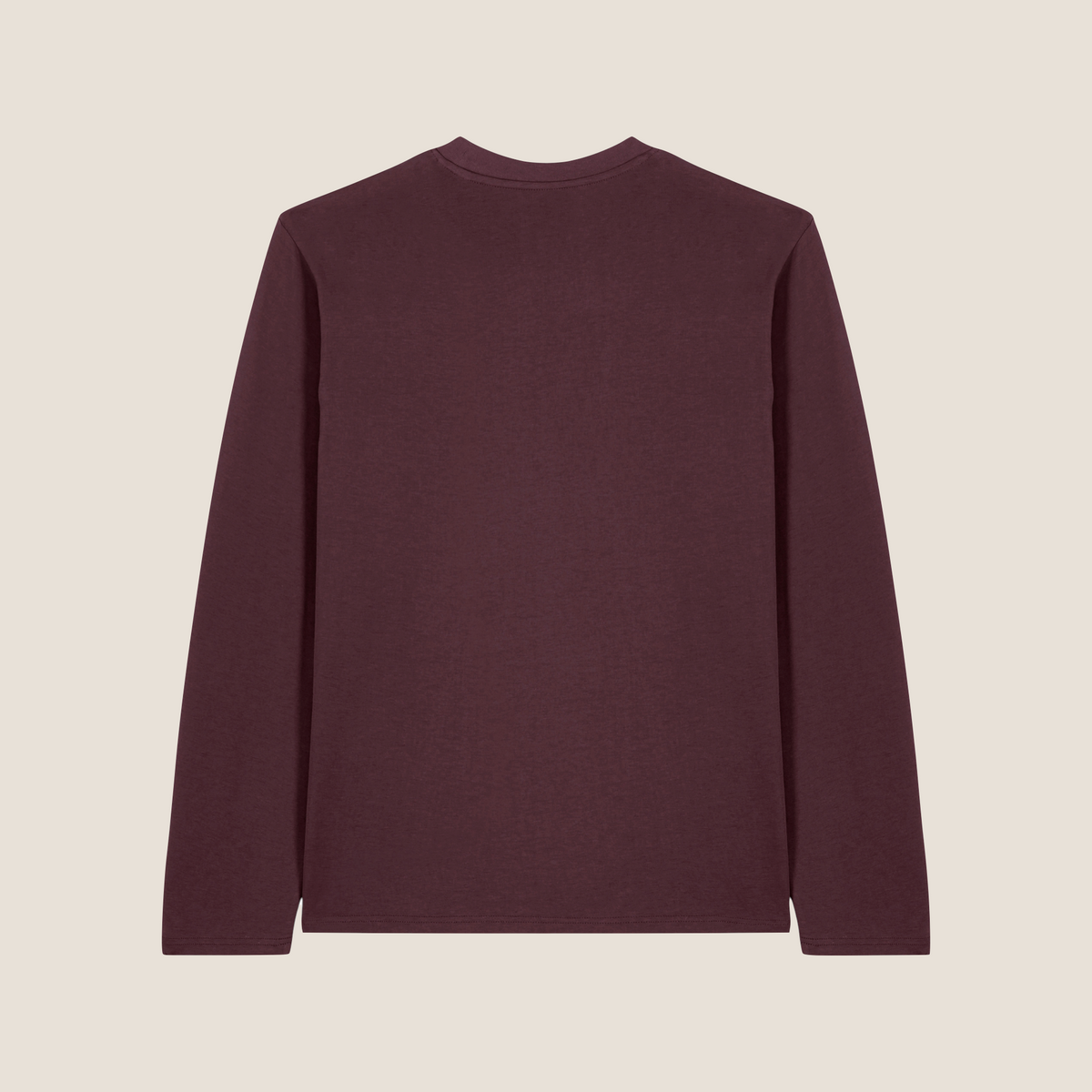 THE POP SIGNATURE TEE LS 180 // red brown & orange