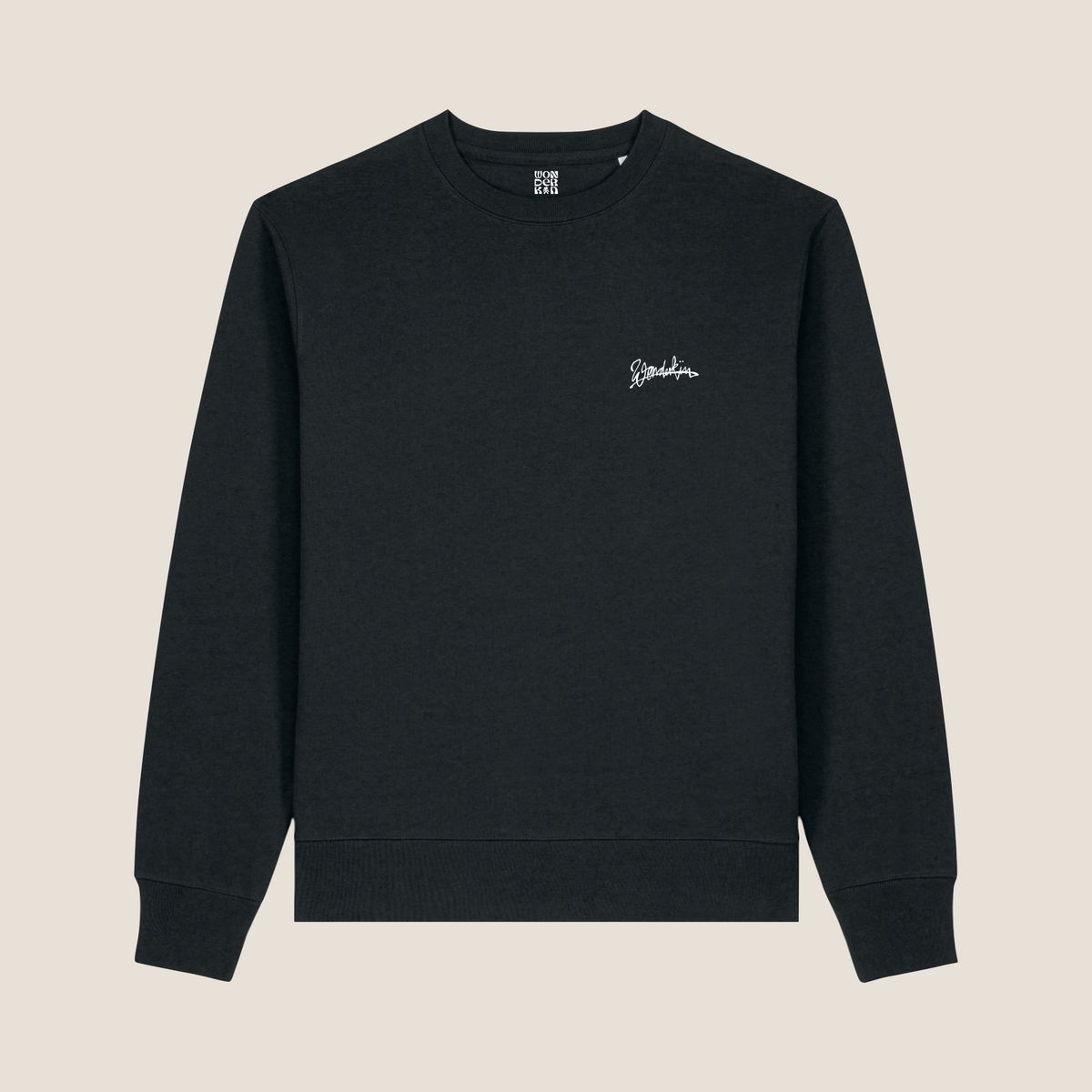 THE POP SIGNATURE SWEATSHIRT 350 // black & white