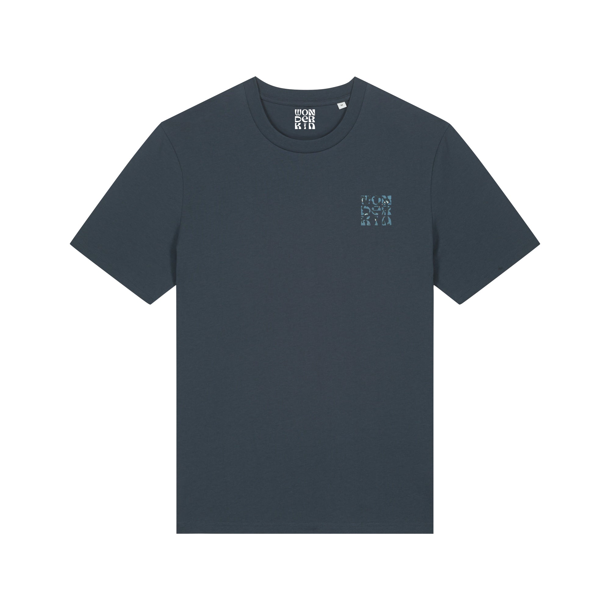 THE POP TEE 180  // ink grey with the play artwork