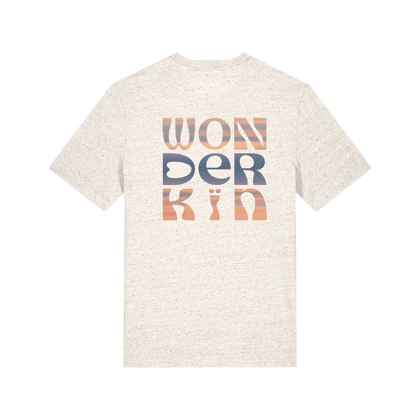 THE POP TEE 180 // eco heather with the balance