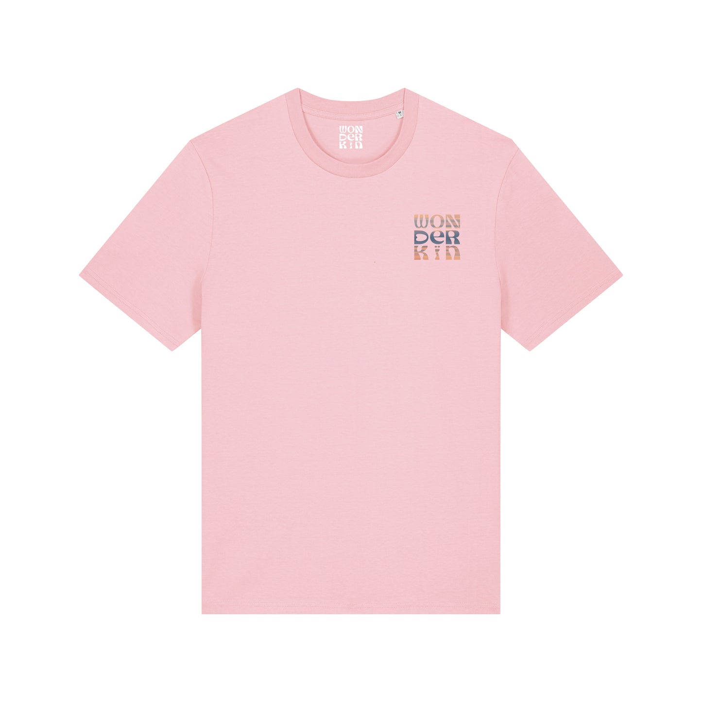 THE POP TEE 180 // light pink with the balance artwork
