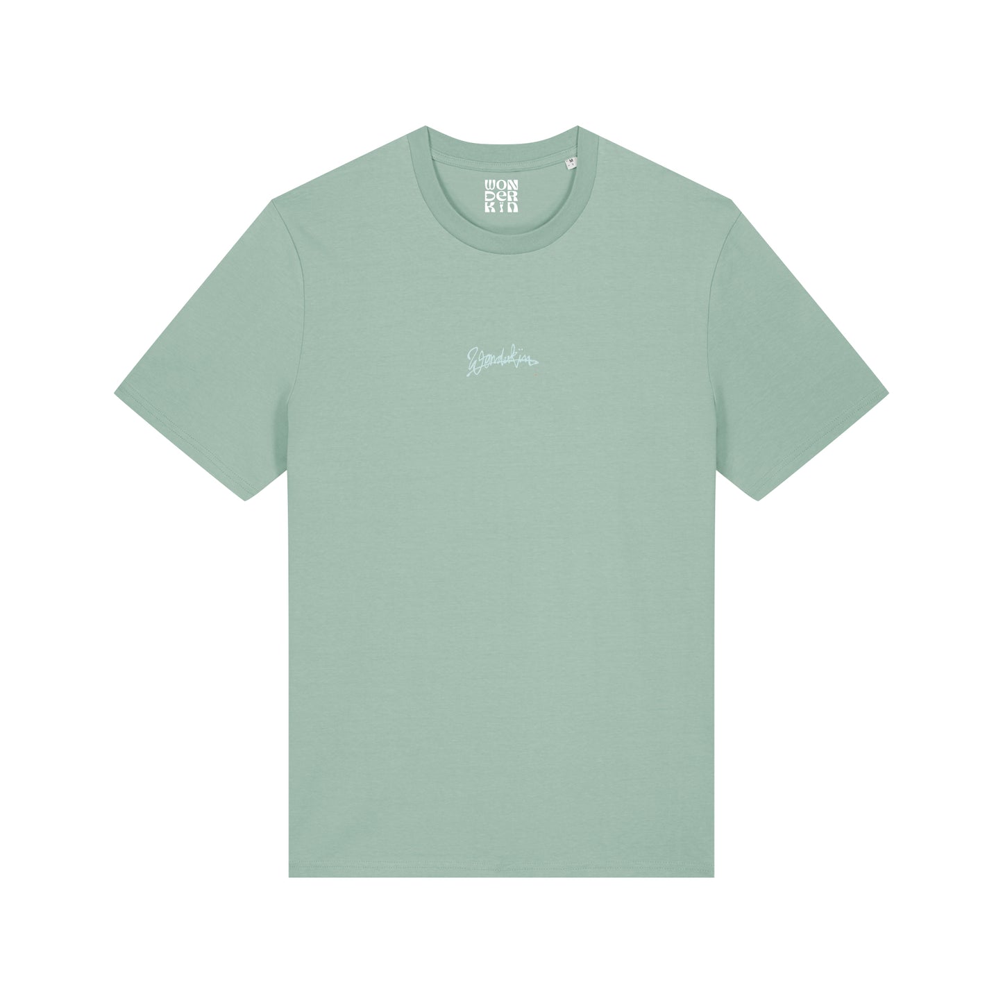 THE POP TEE 180 // aloe with light blue