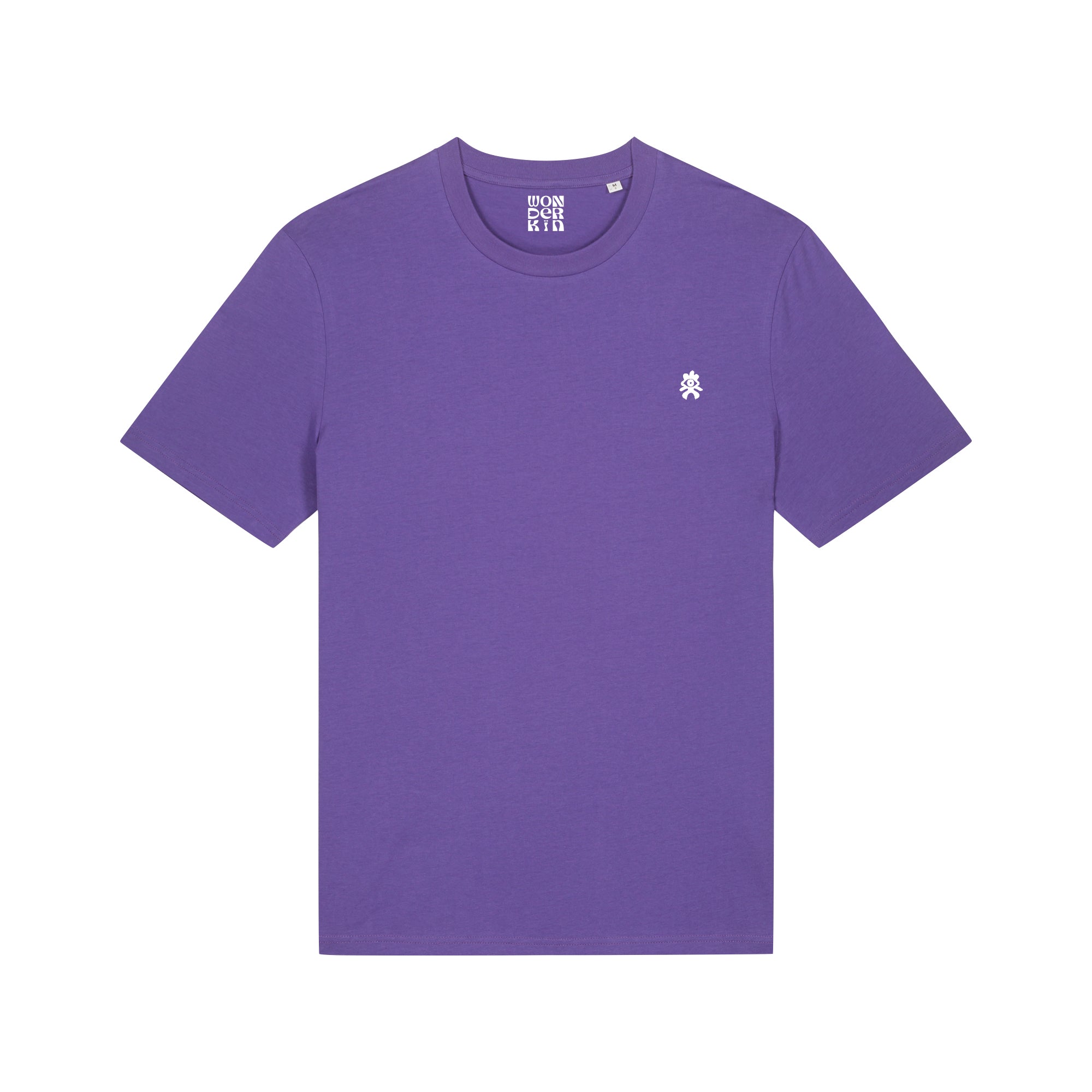 THE POP TEE 180 // purple with white