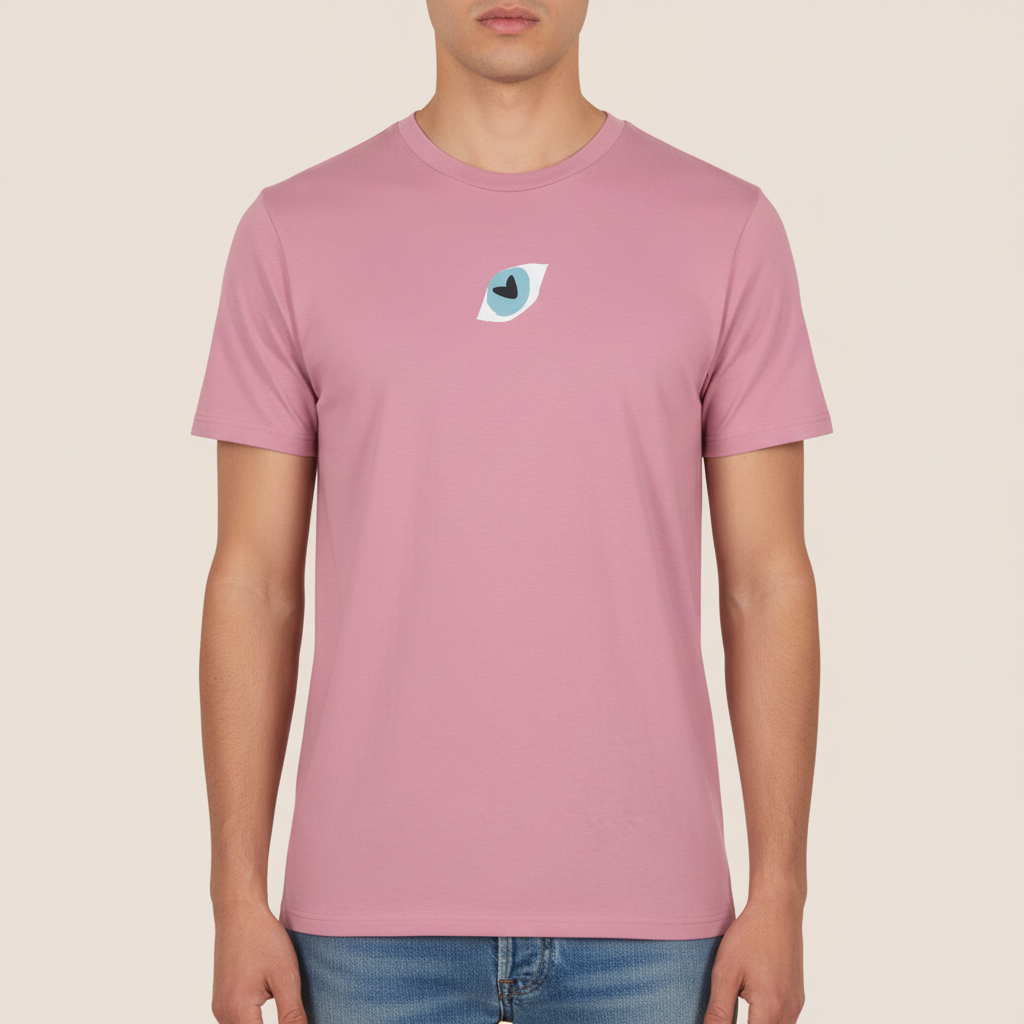 THE POP STILL TEE 180 // lilac dream & faded black