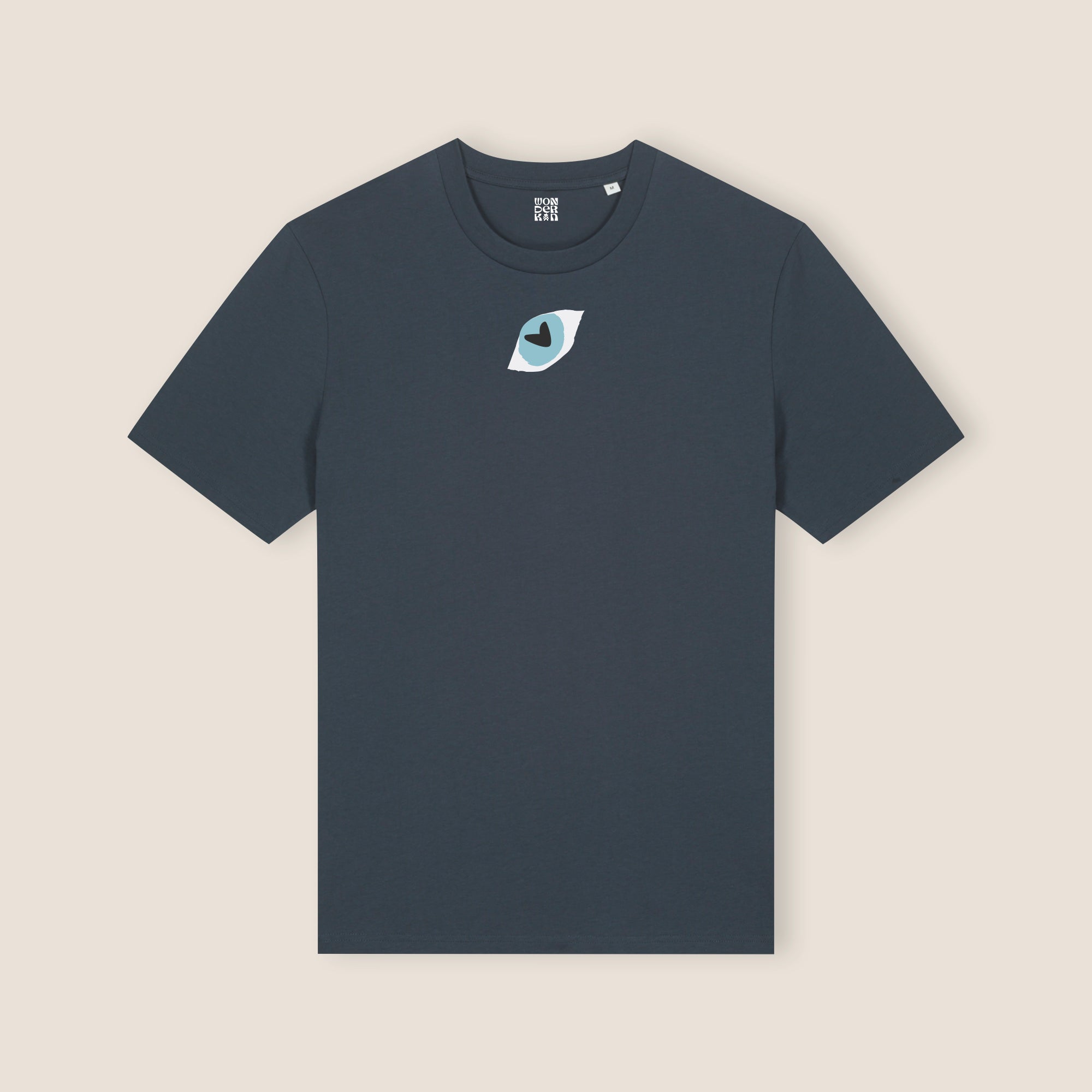 THE POP STILL TEE 180 // india ink & white