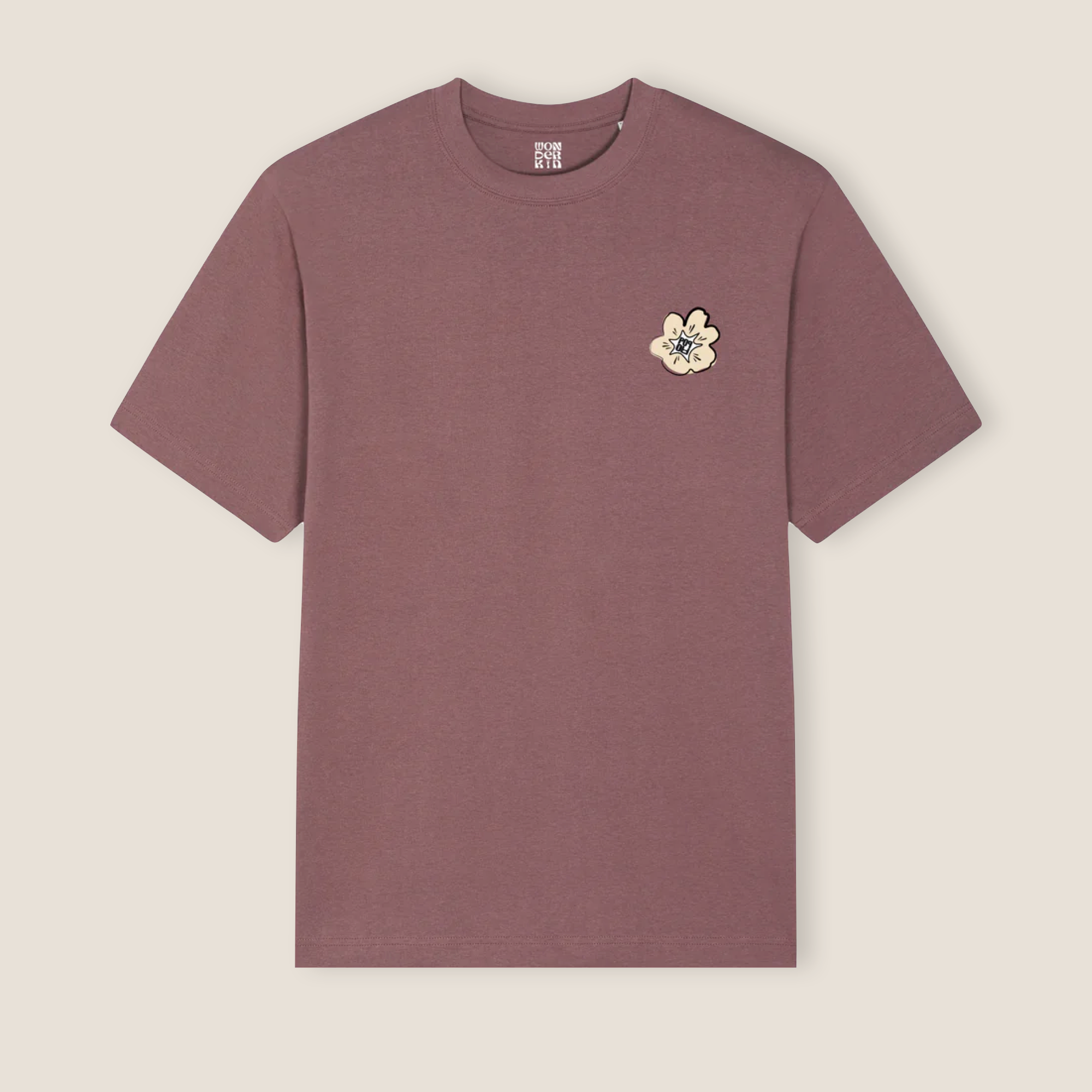 THE POWER POP TEE 180 // mauve powder