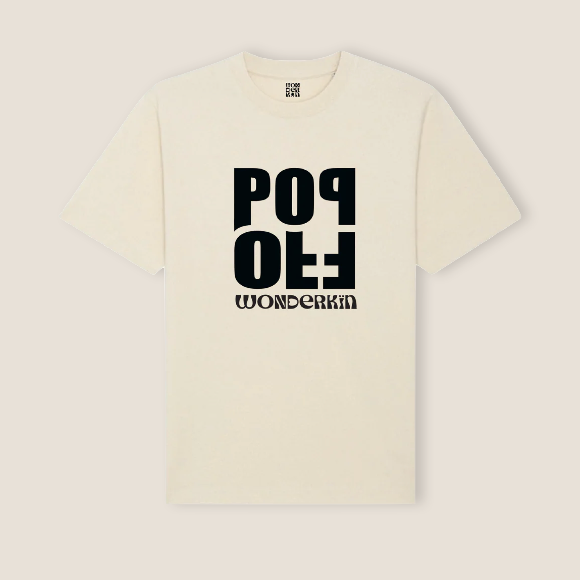 THE POP OFF WONDERKIN TEE // natural