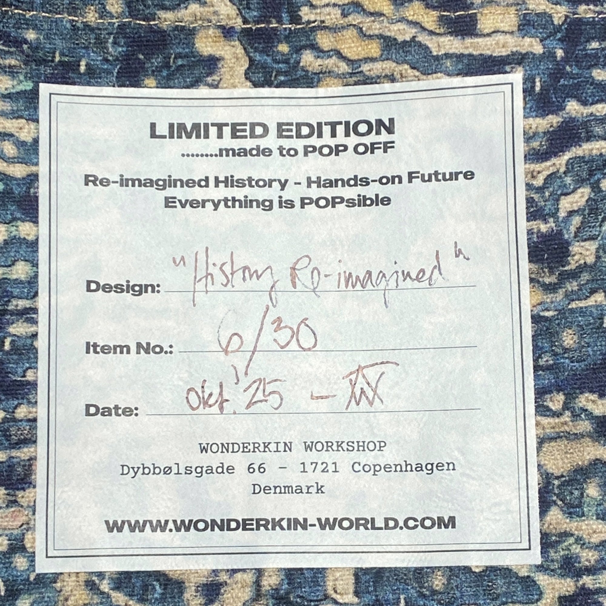 THE POP CHORE JACKET // The History Re-Imagined