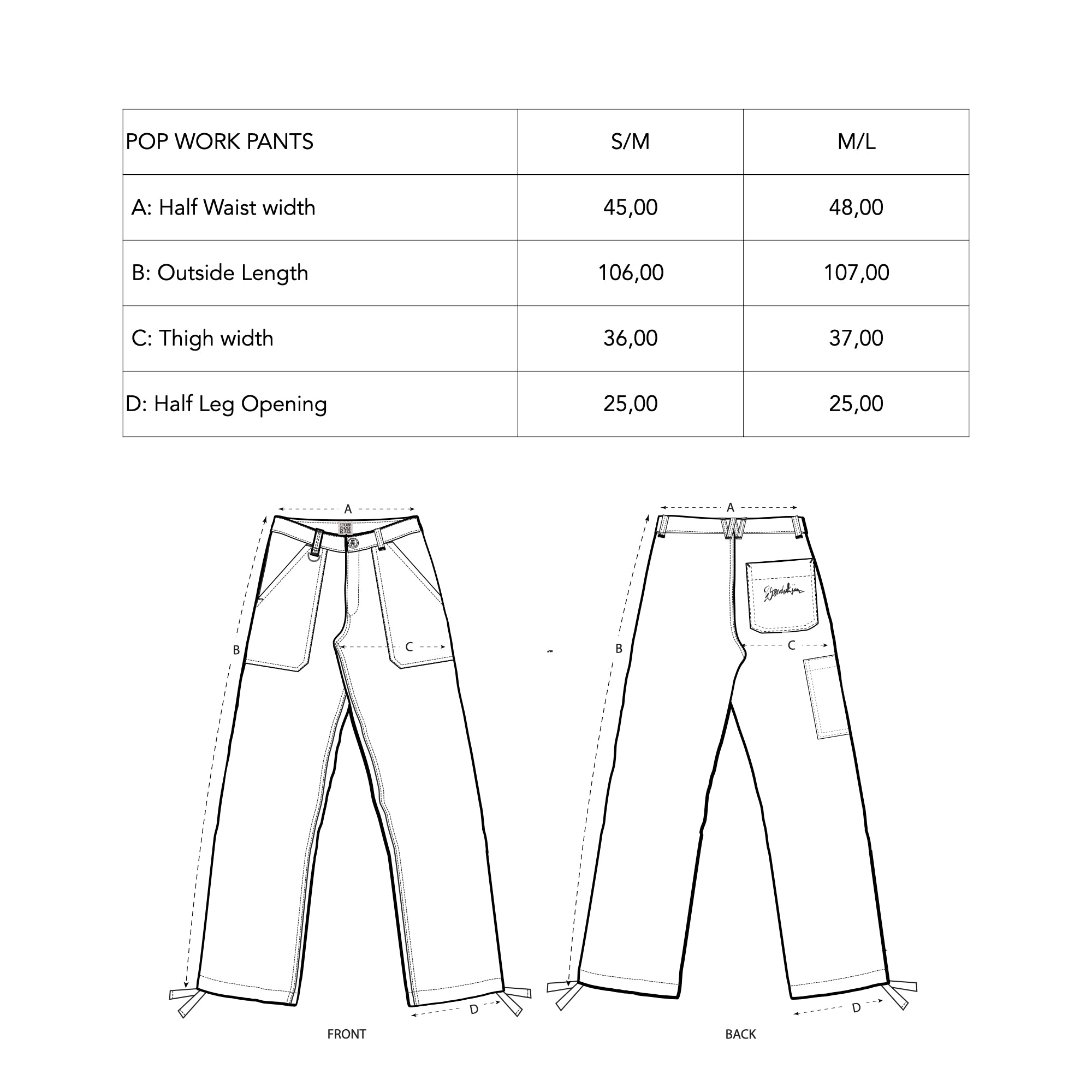 THE POP WORK PANT // Dusty Brown