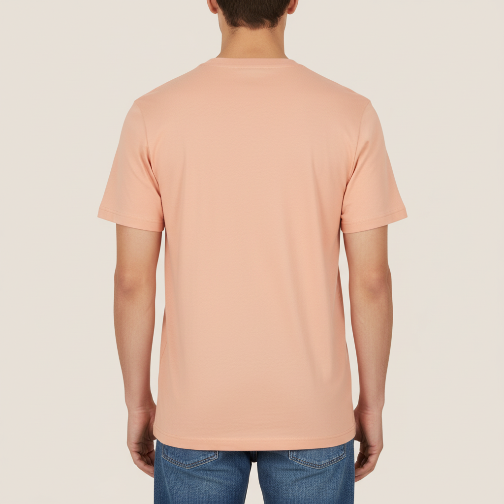 THE POWER POP TEE 180 // peach orange