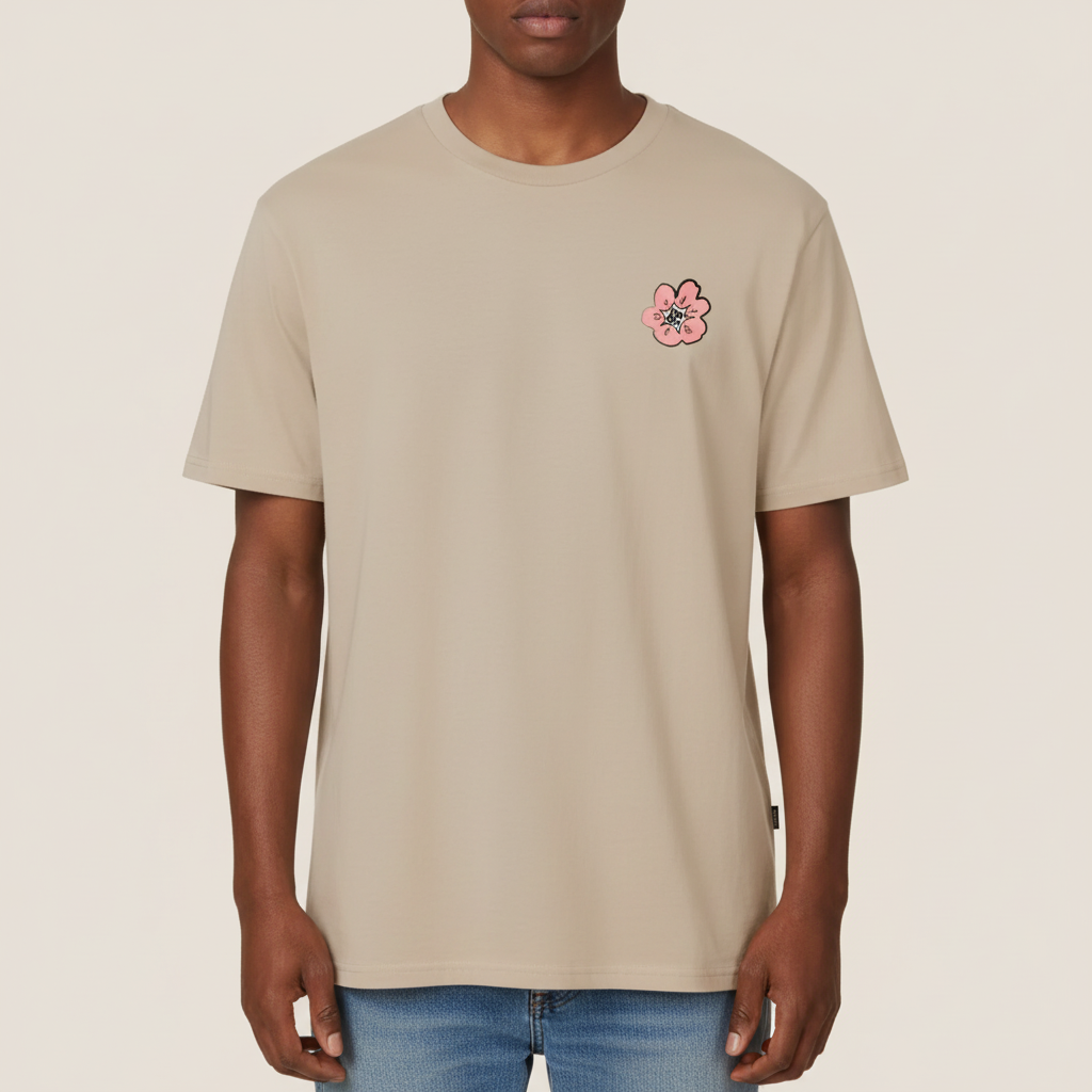 THE POWER POP TEE 180 // clay pink