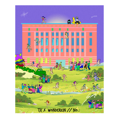 TJC x WONDERKIN // purple
