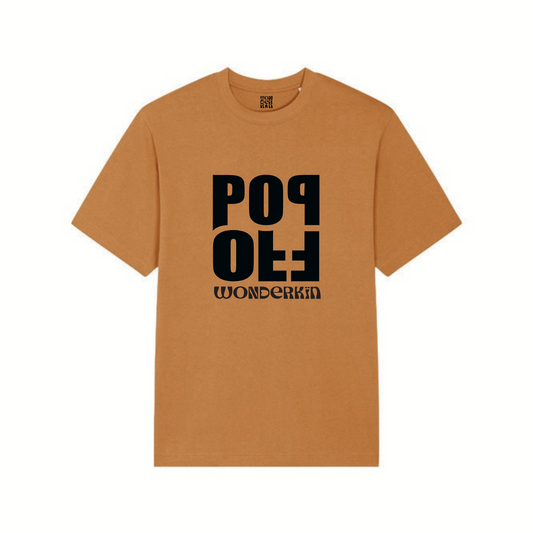 THE POP OFF WONDERKIN TEE // fall orange