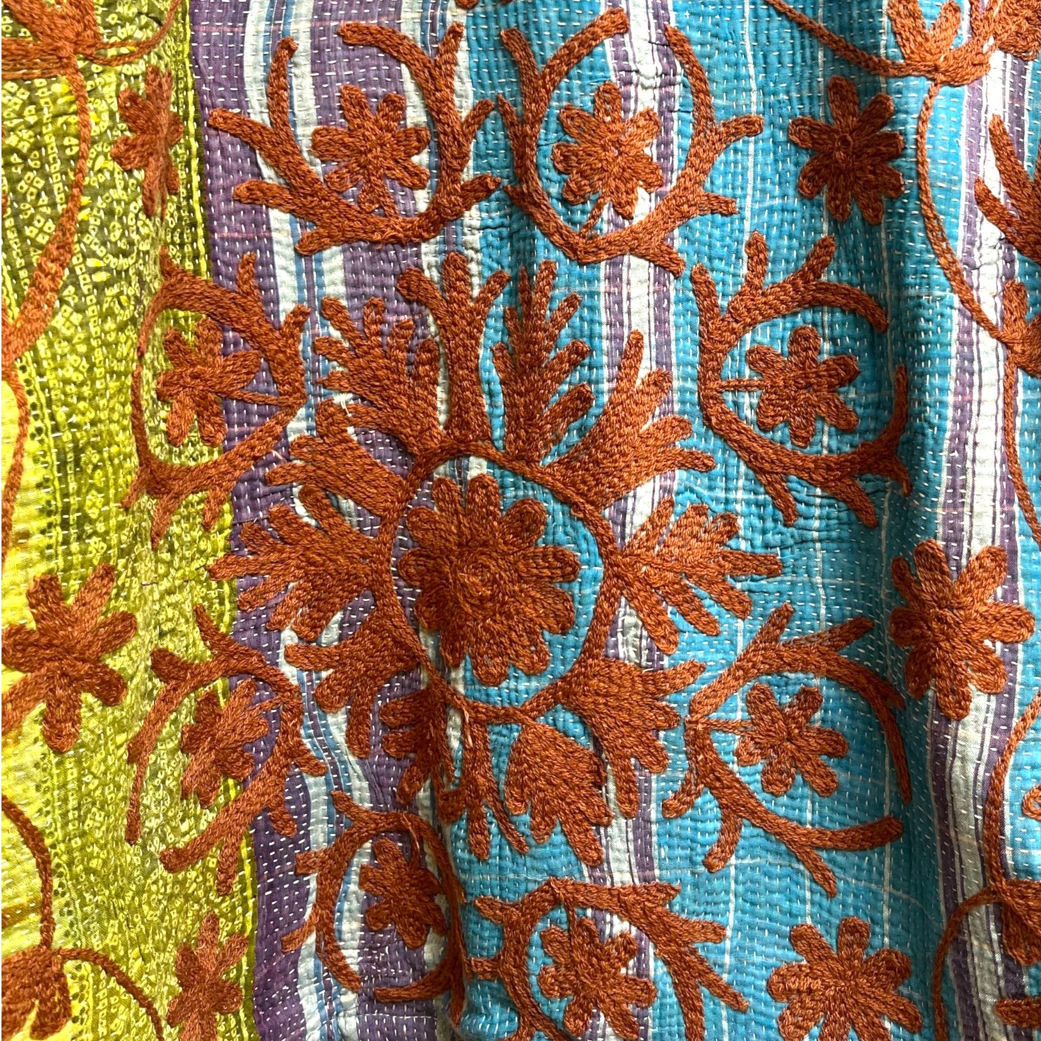 THE LONG KANTHA CHORE JACKET // #12 - ONE of ONE