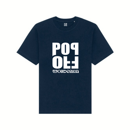 THE POP OFF WONDERKIN TEE // navy