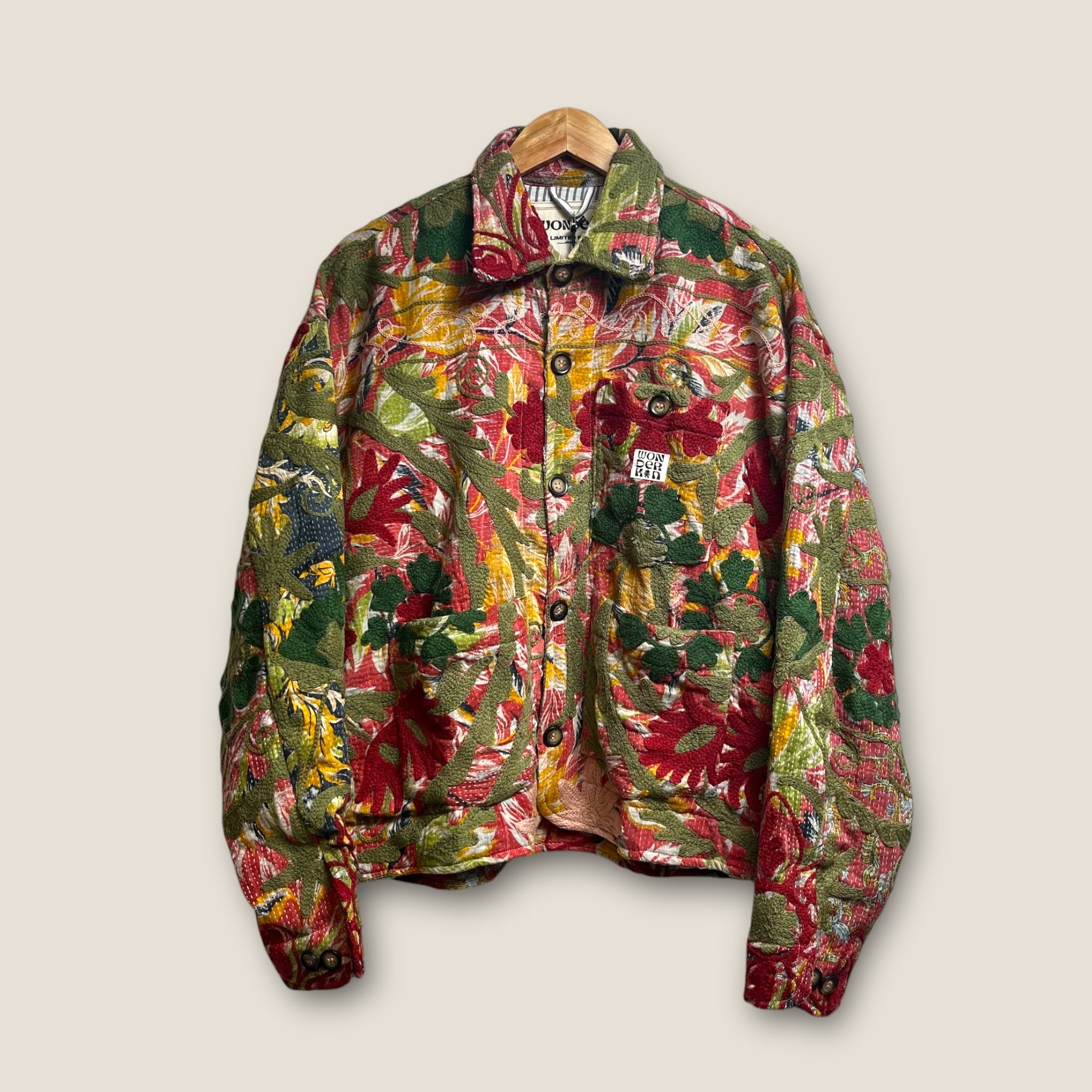 THE LONG KANTHA CHORE JACKET // #15 - ONE of ONE