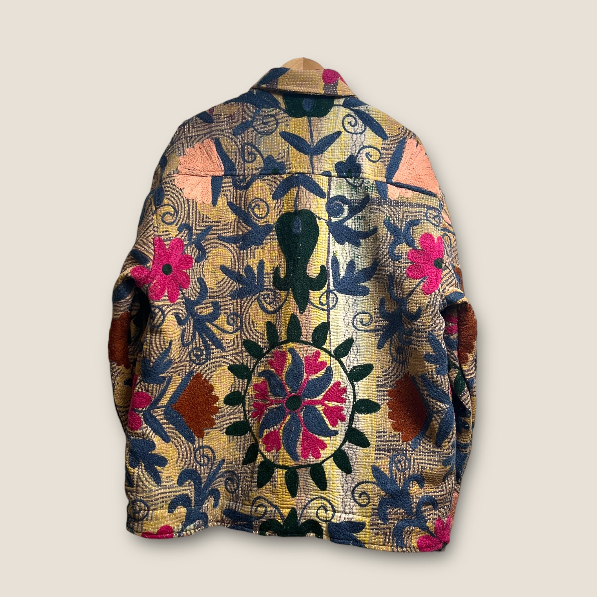 THE LONG KANTHA CHORE JACKET // #184 - ONE of ONE