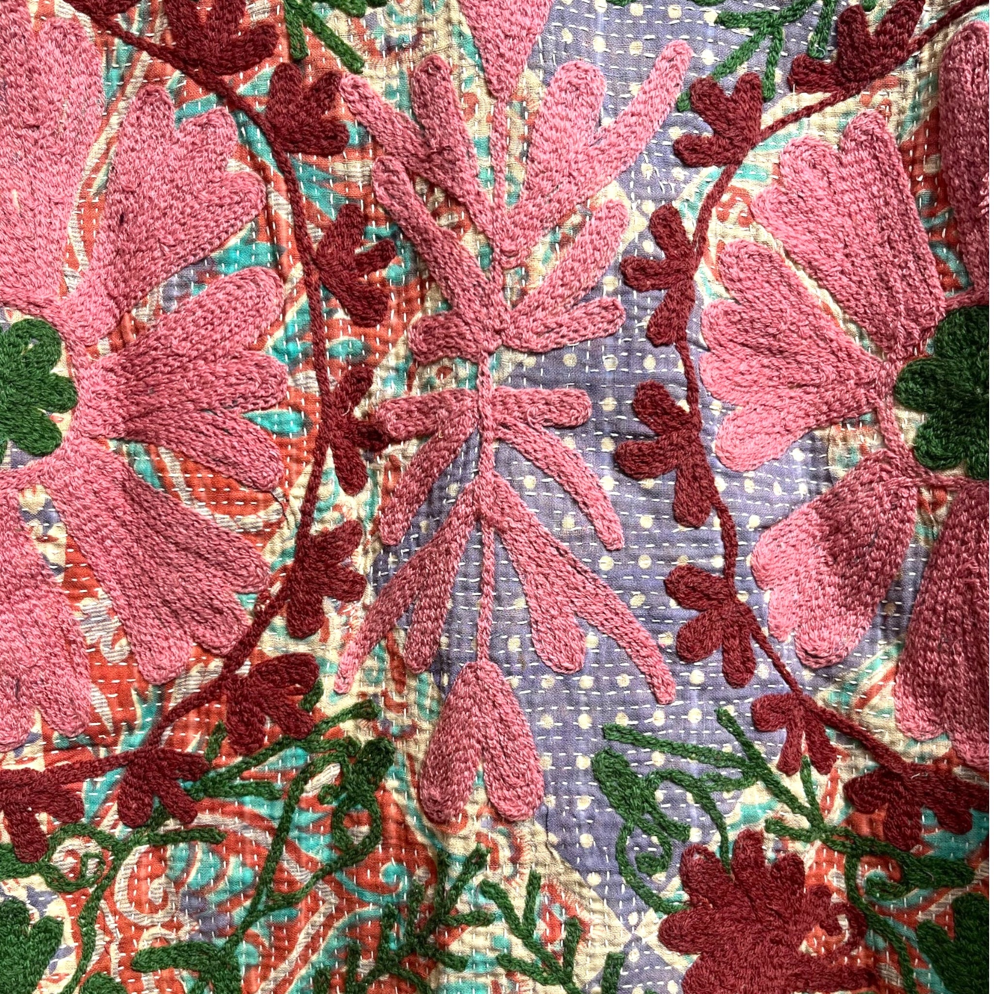 THE SHORT KANTHA CHORE JACKET // #186 - ONE of ONE