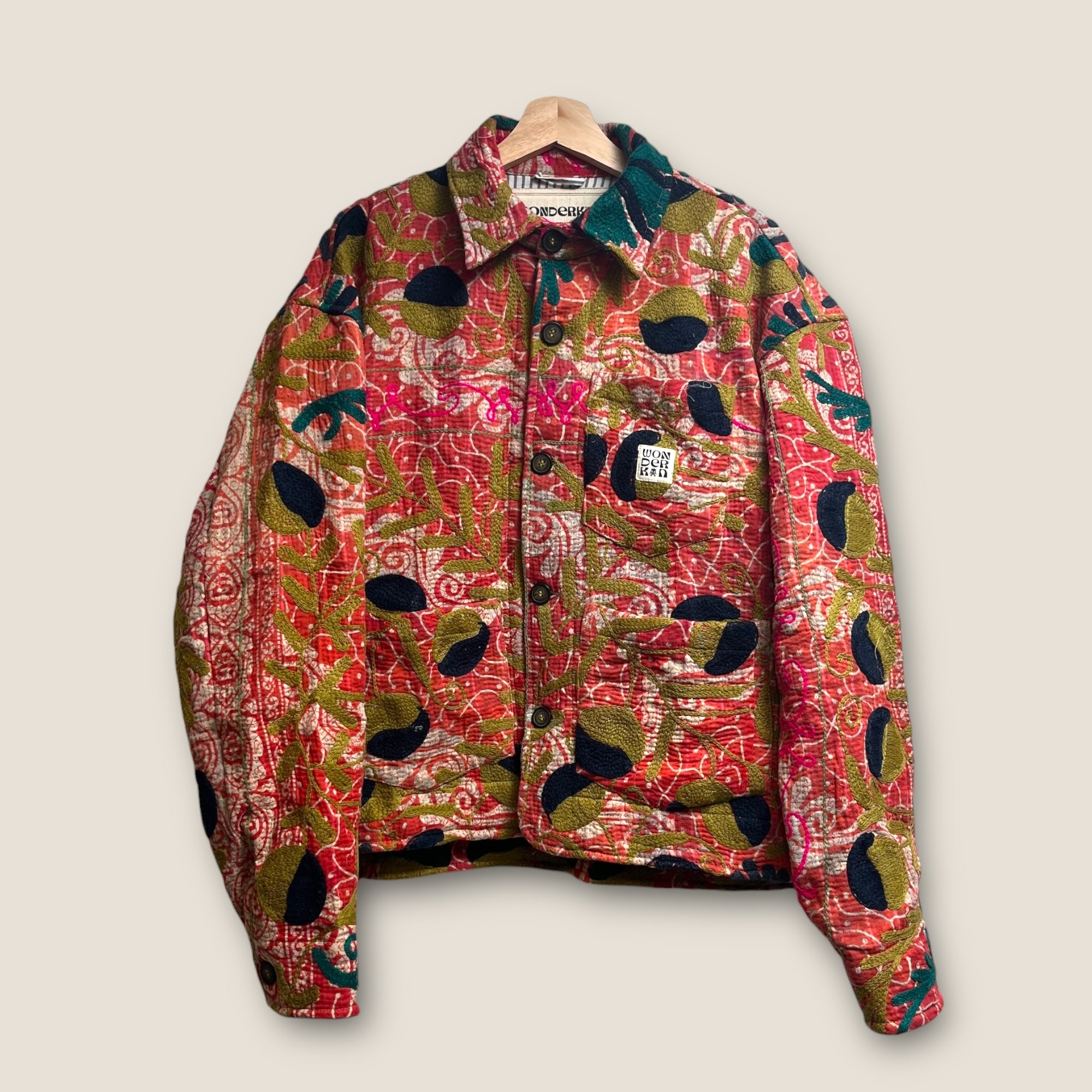THE SHORT KANTHA CHORE JACKET // #198 - ONE of ONE