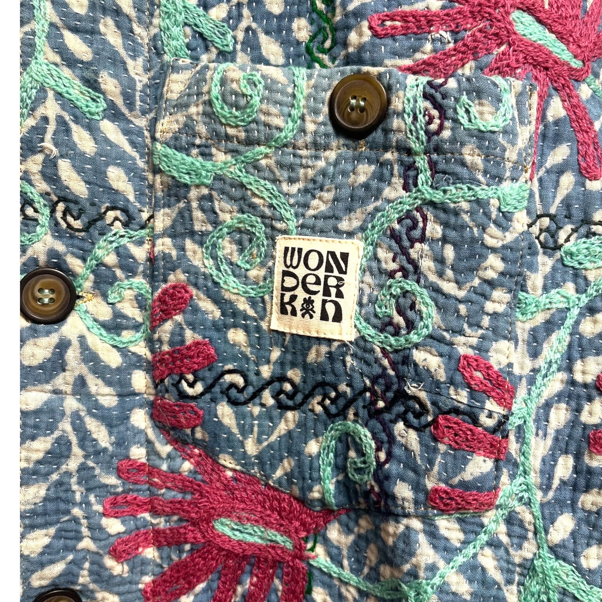 THE SHORT KANTHA CHORE JACKET // #199 - ONE of ONE