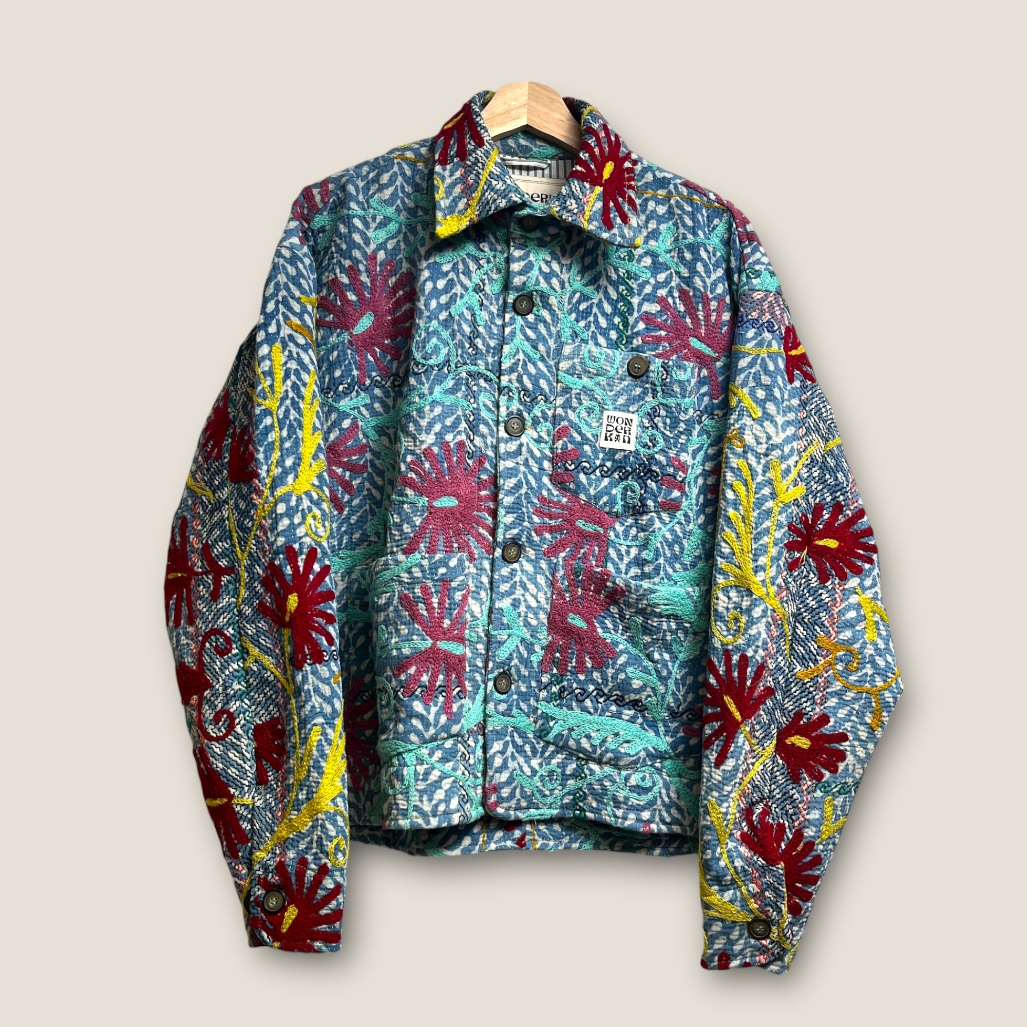 THE SHORT KANTHA CHORE JACKET // #199 - ONE of ONE