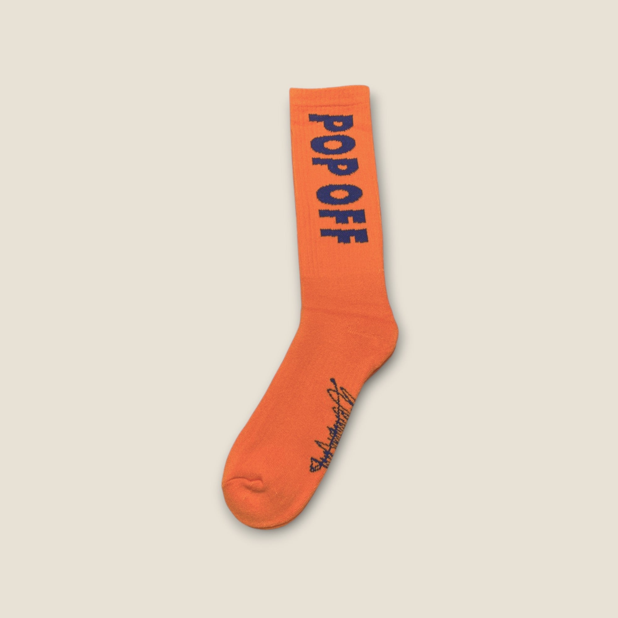 THE POP OFF SOCKS // orange